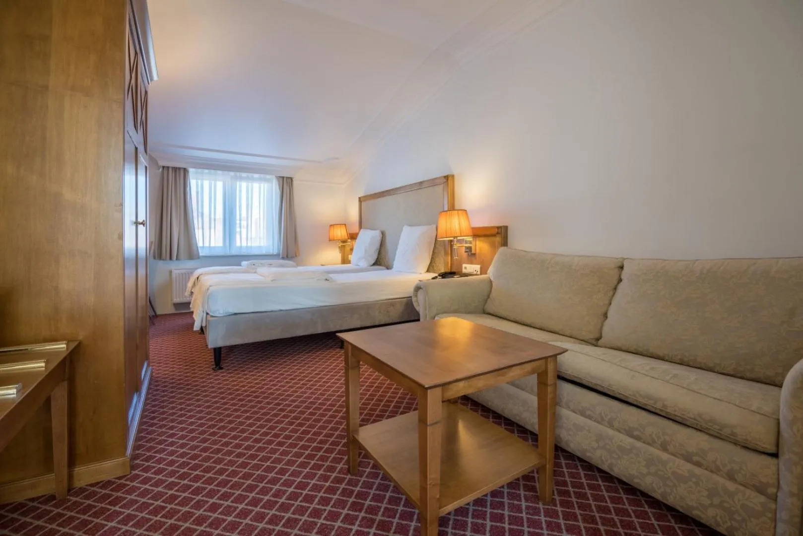 Bed in Hotel The Lord