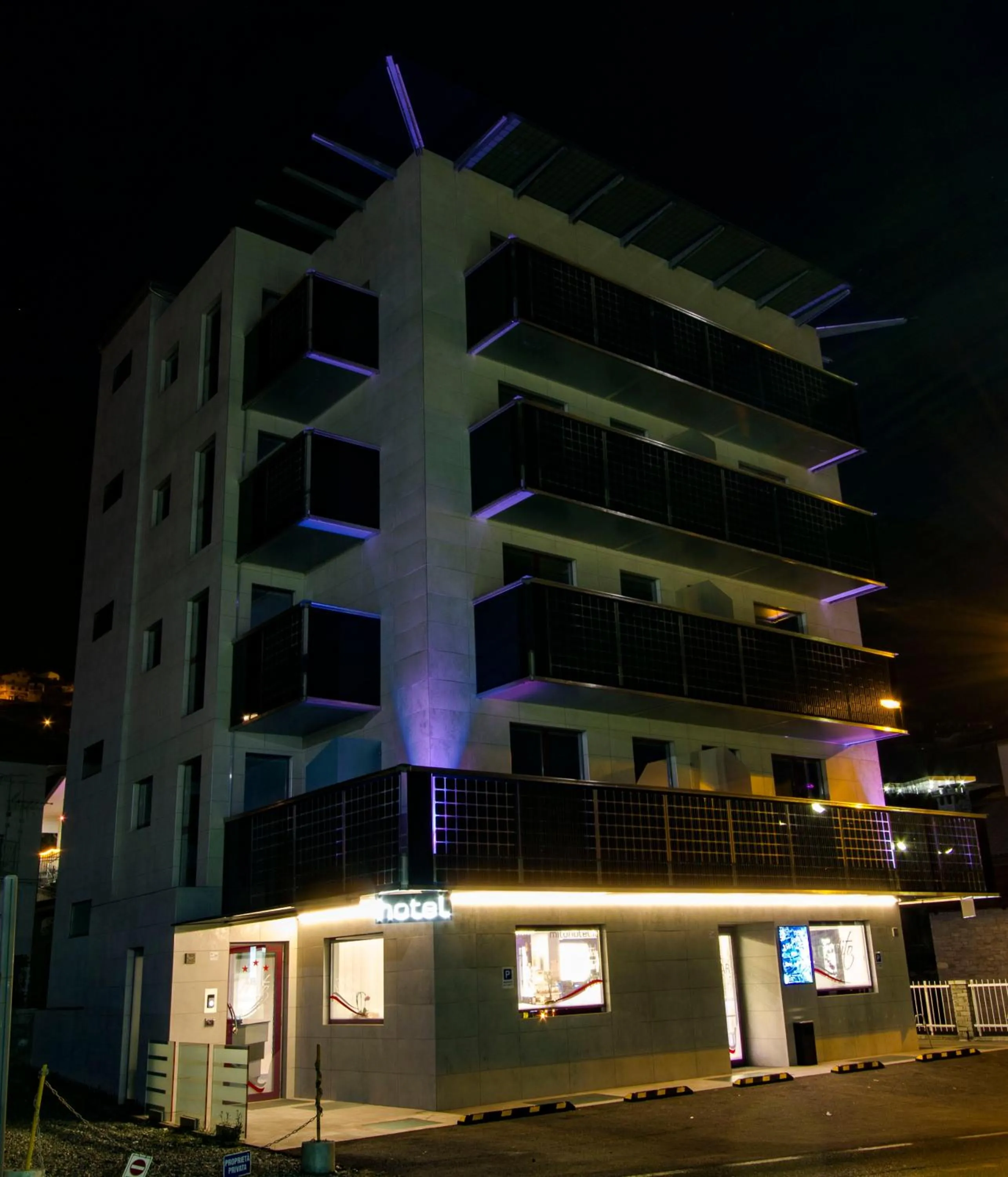 Facade/entrance in Mito Hotel