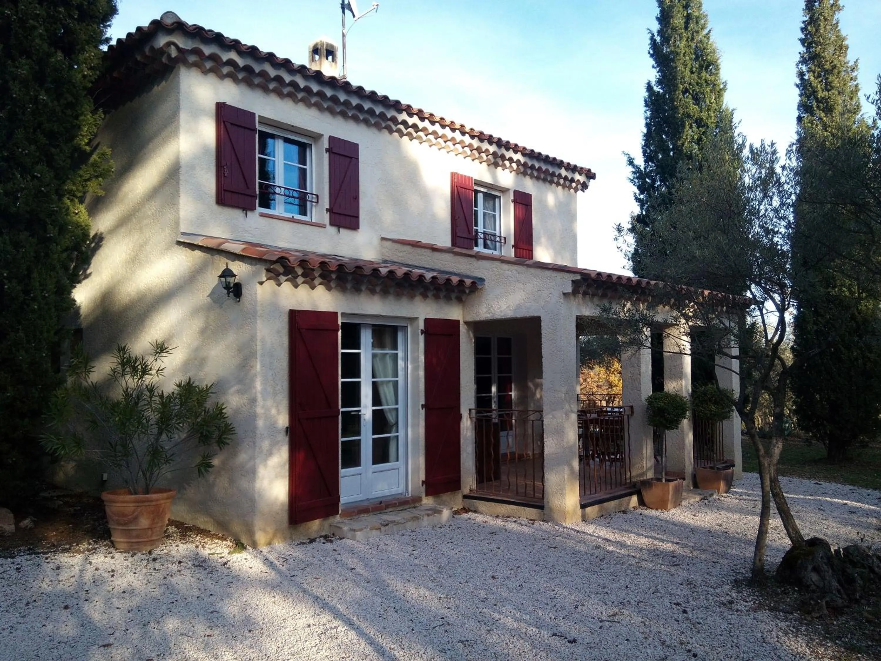 Facade/entrance in Gite Les Oliviers
