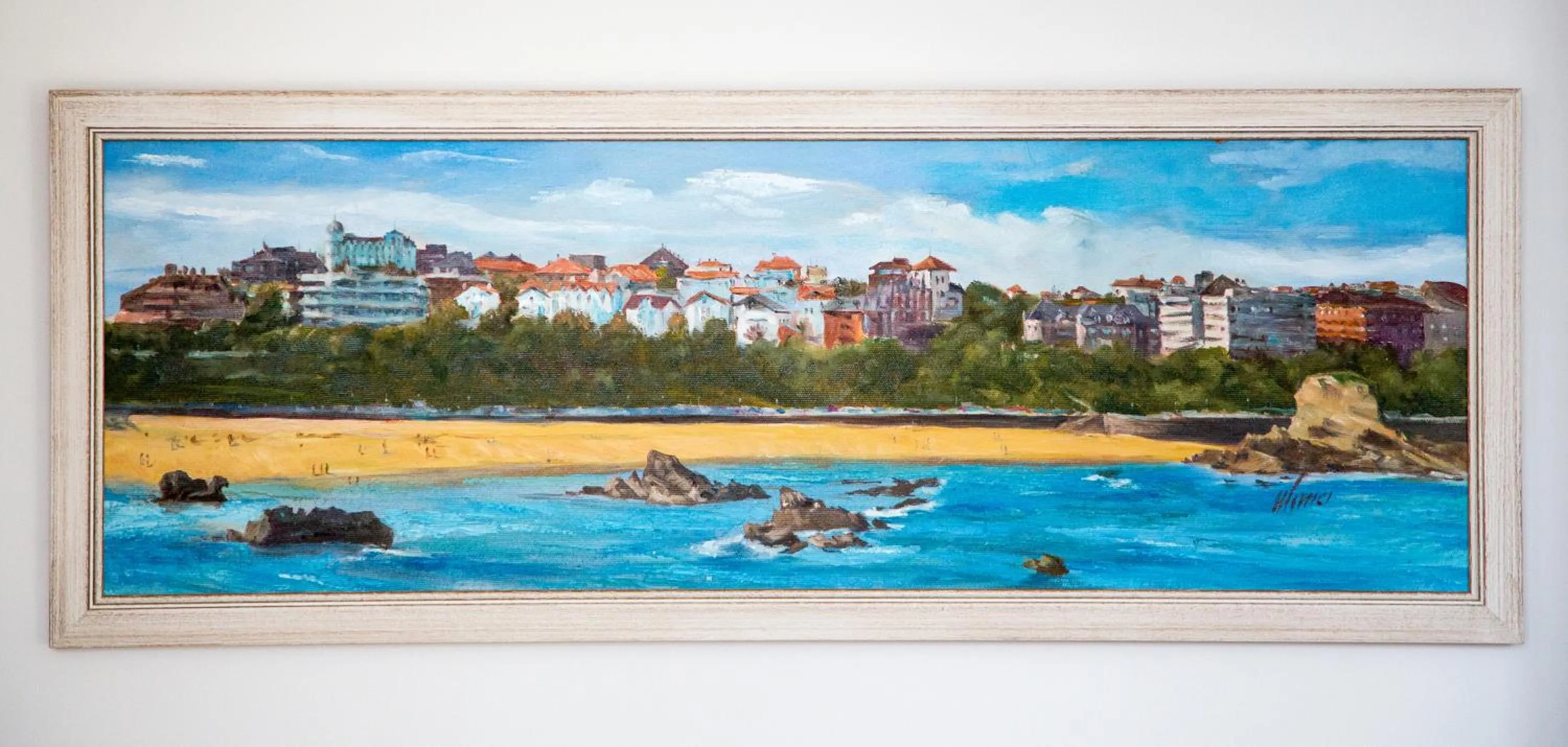 Decorative detail in Suite Home Sardinero