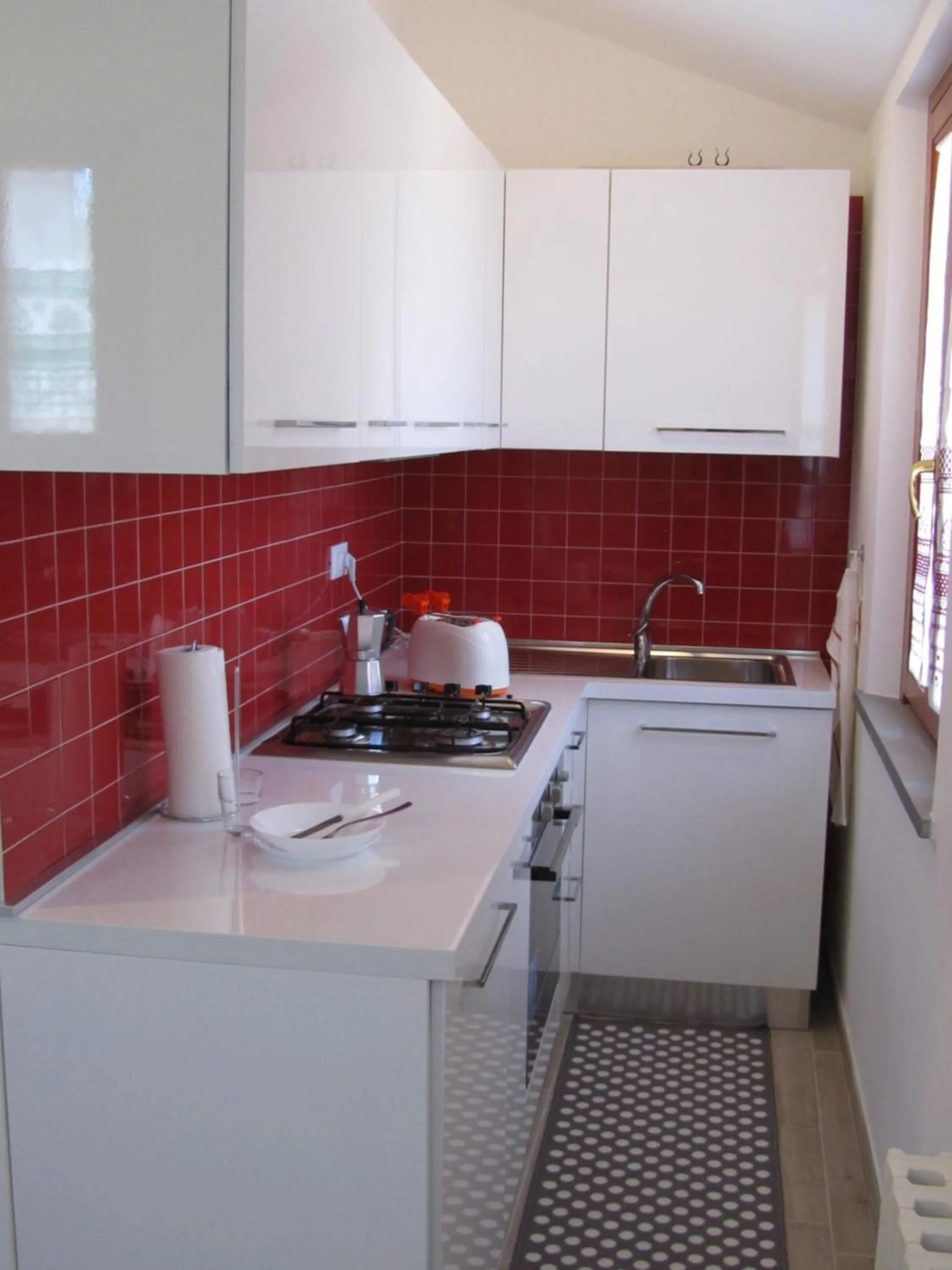 Communal kitchen in Casa Vacanze - B&B La Casetta