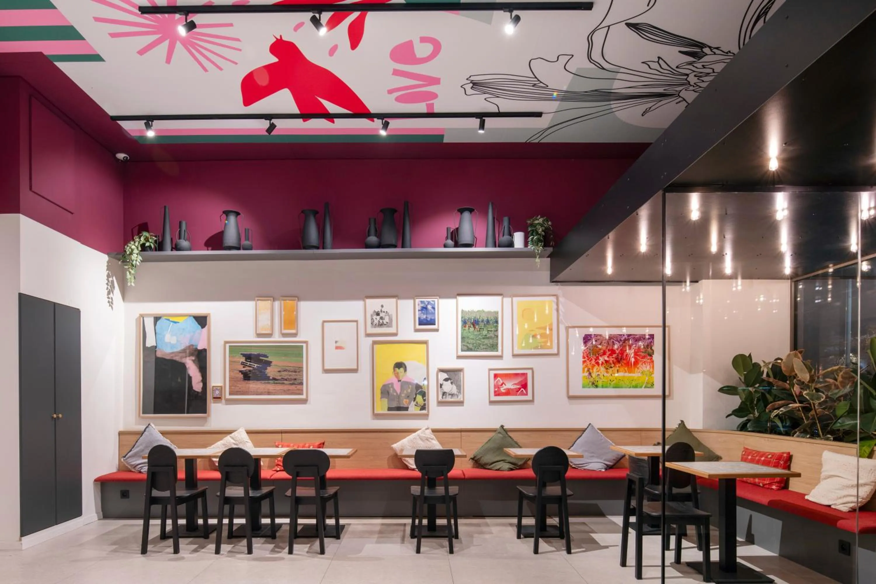 Lobby or reception in Jill Hotel Brussels