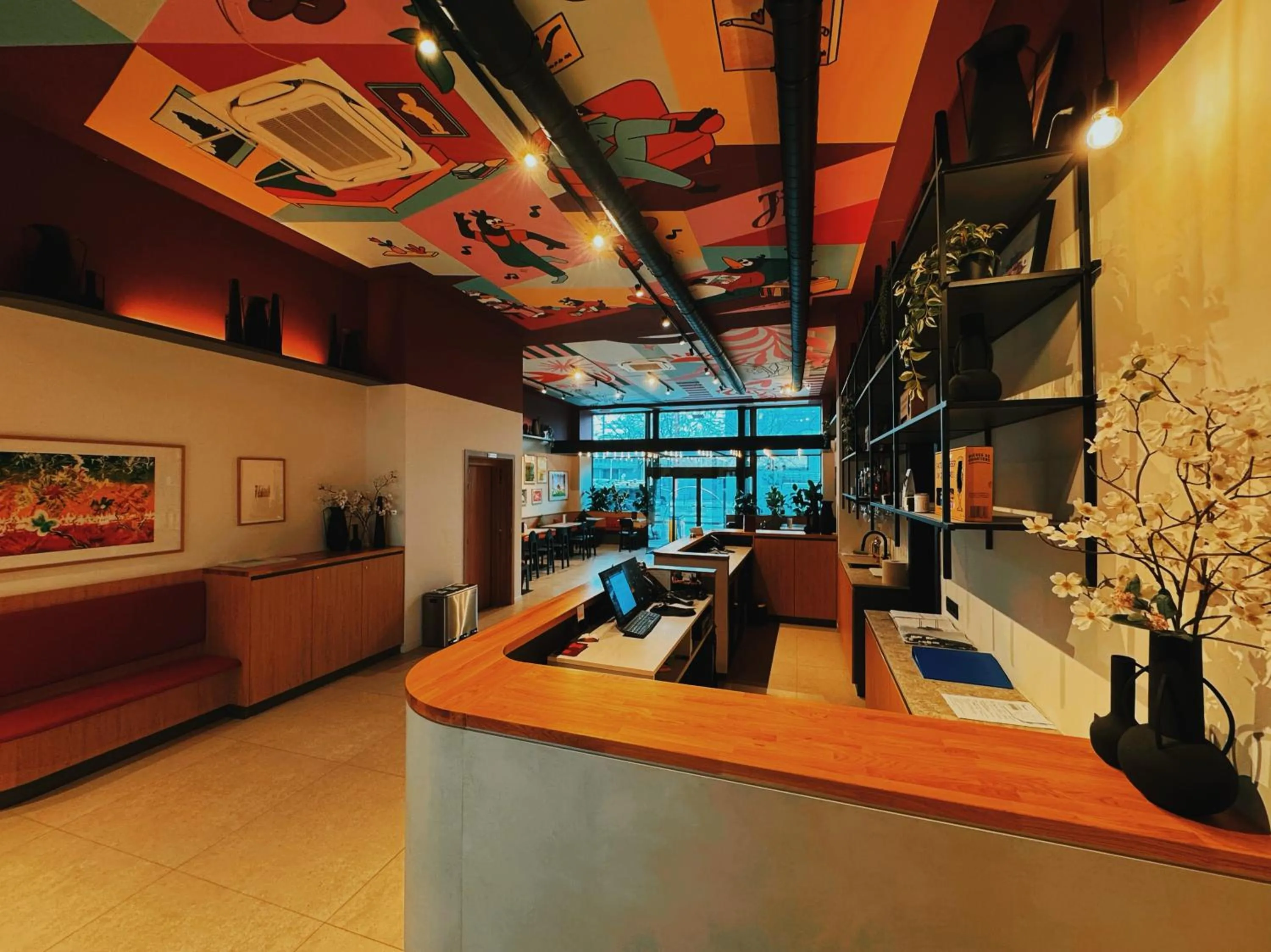 Lobby or reception in Hotel Euro Capital Brussels