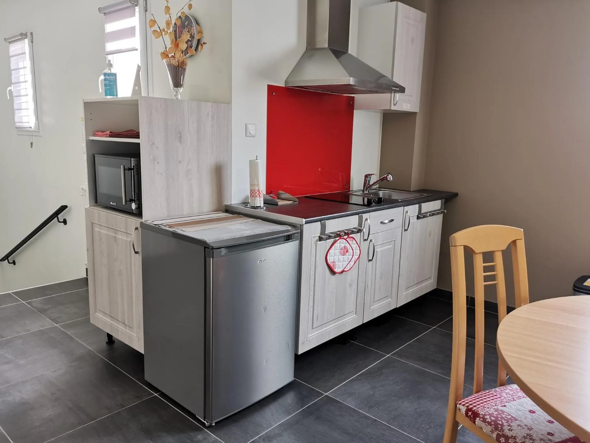 Kitchen or kitchenette in Chambres d'hôtes GIDY