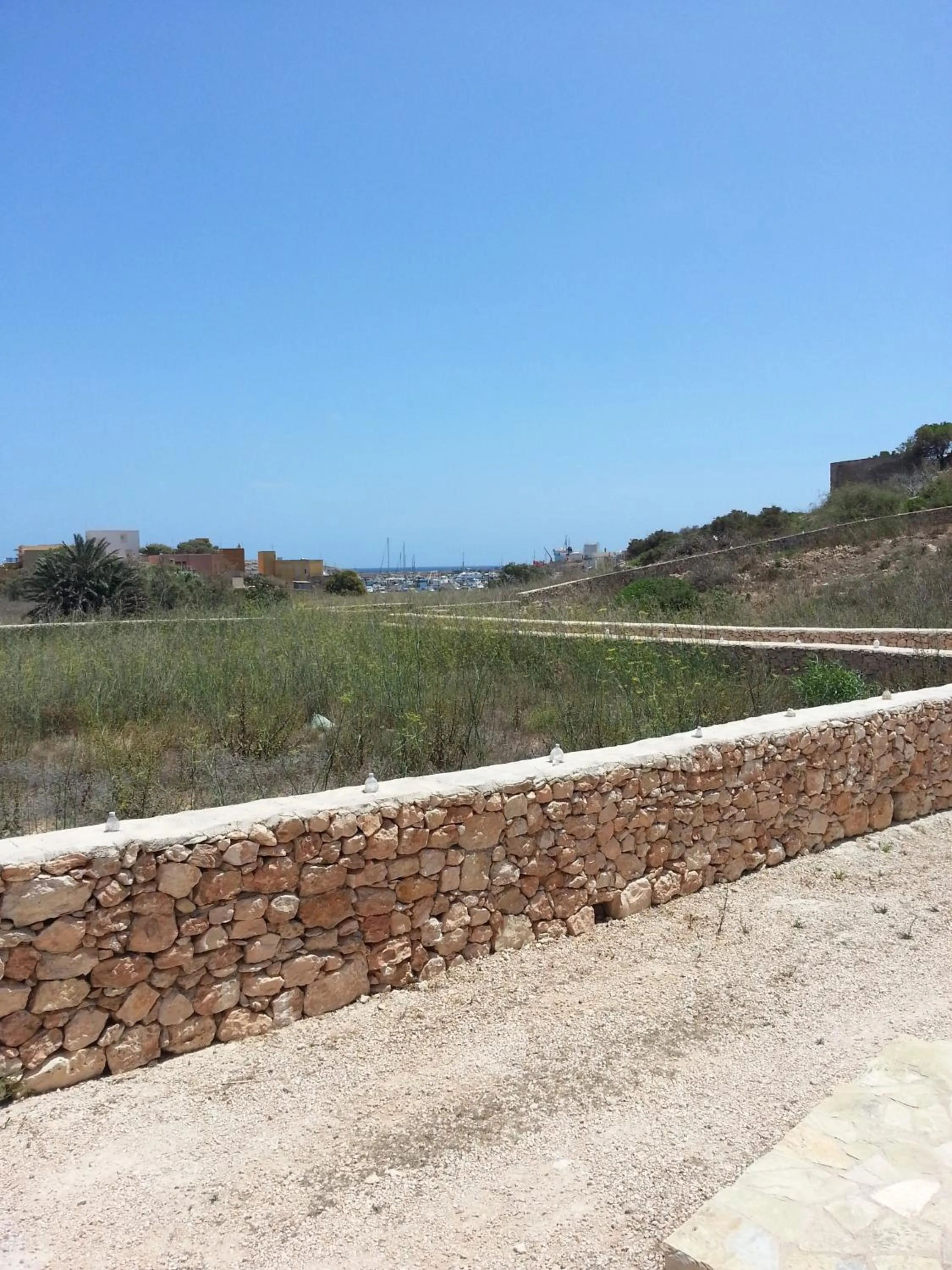 Natural landscape in La Casetta di Sara