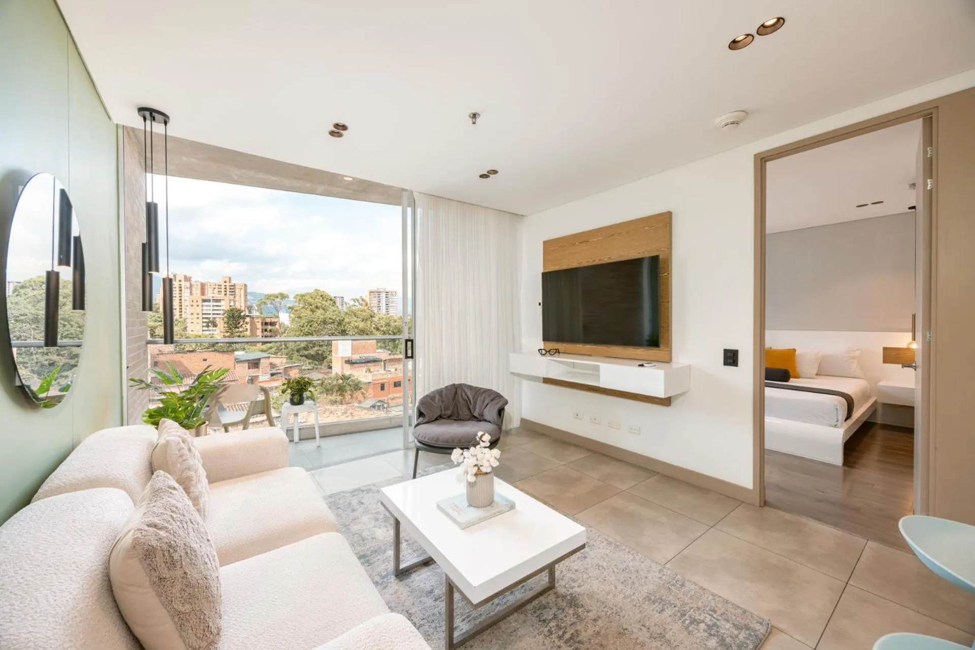 View (from property/room), Bed in Soul Lifestyle Hotel