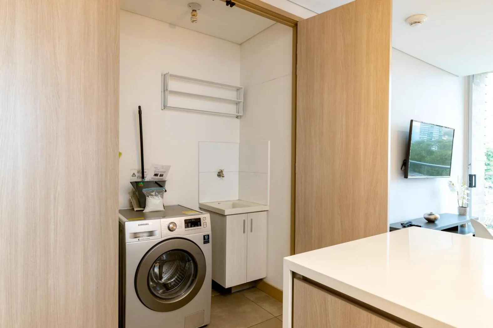 washing machine in Soul Lifestyle Hotel