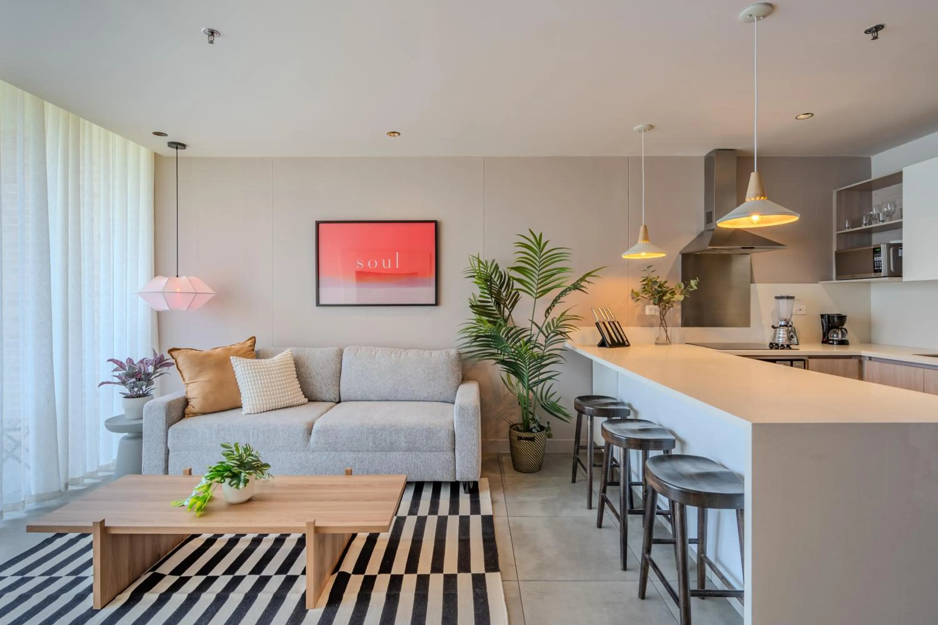 Living room in Soul Lifestyle Hotel