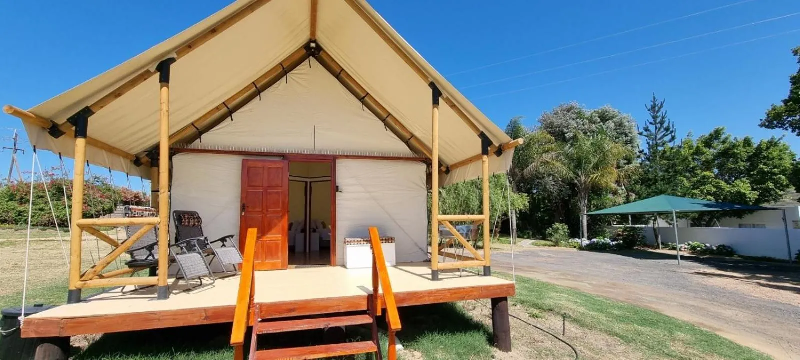Garden view in Zonnevanger Guesthouse