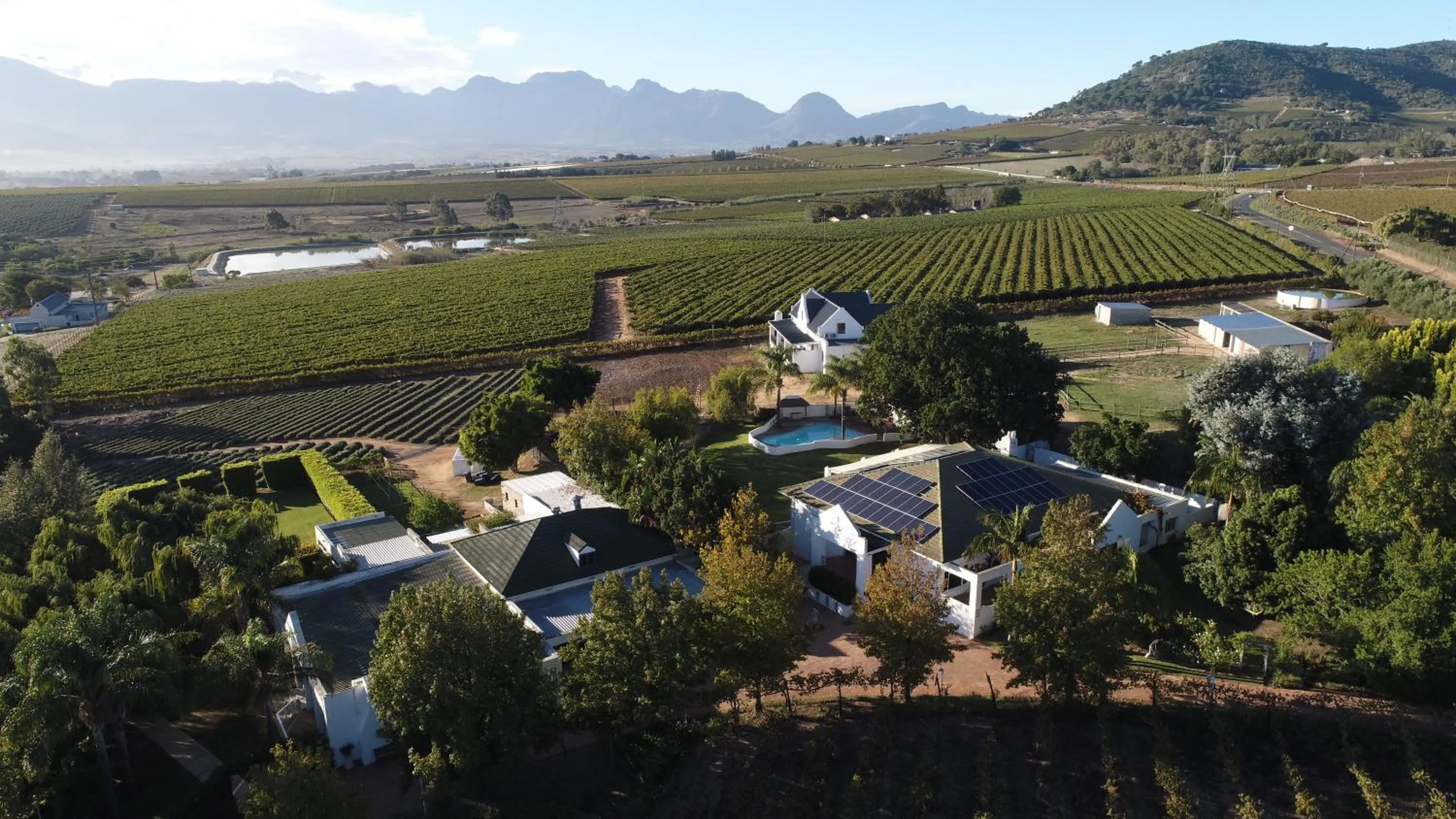 Bird's eye view in Zonnevanger Guesthouse