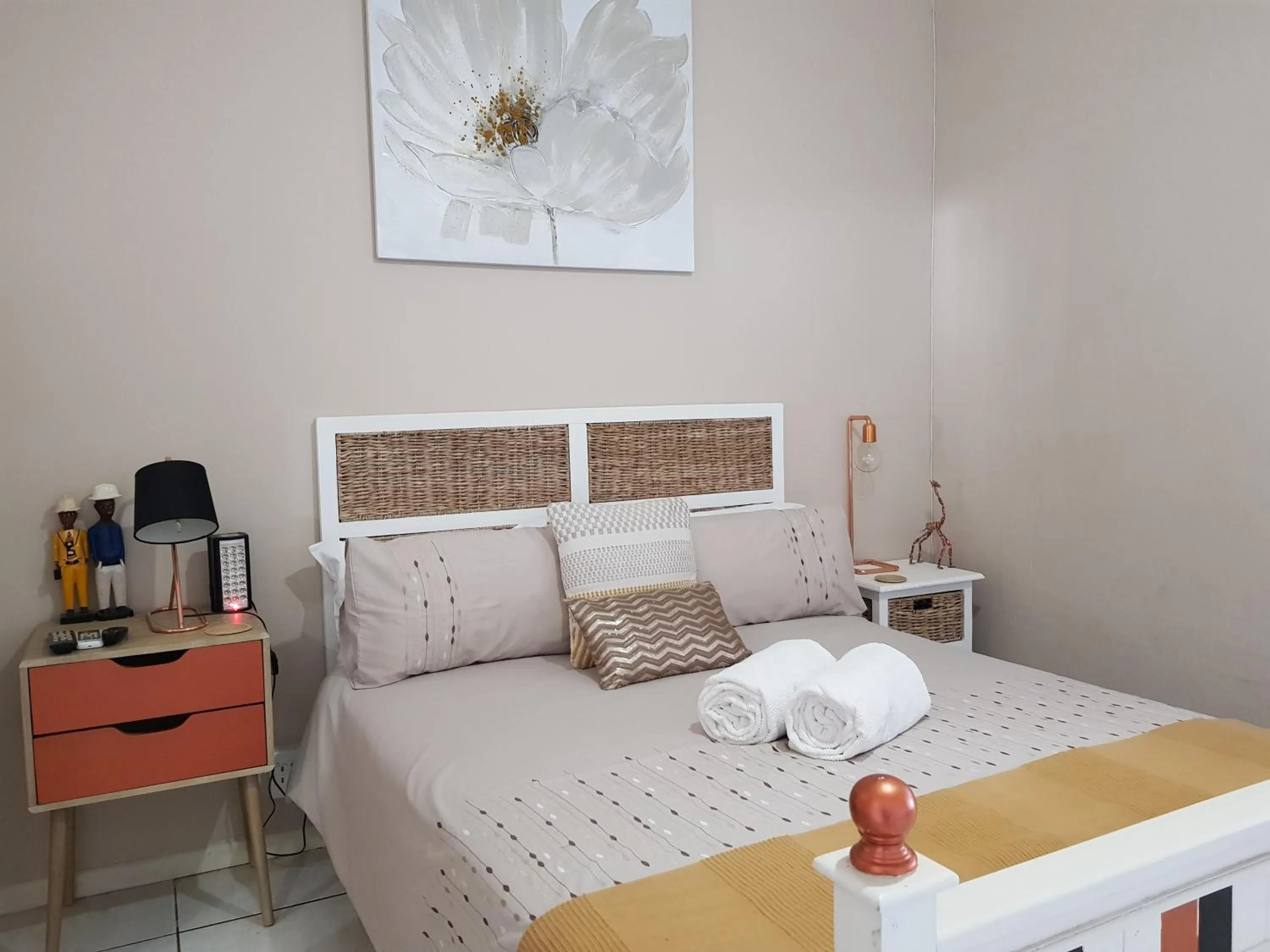 Decorative detail, Bed in Zonnevanger Guesthouse