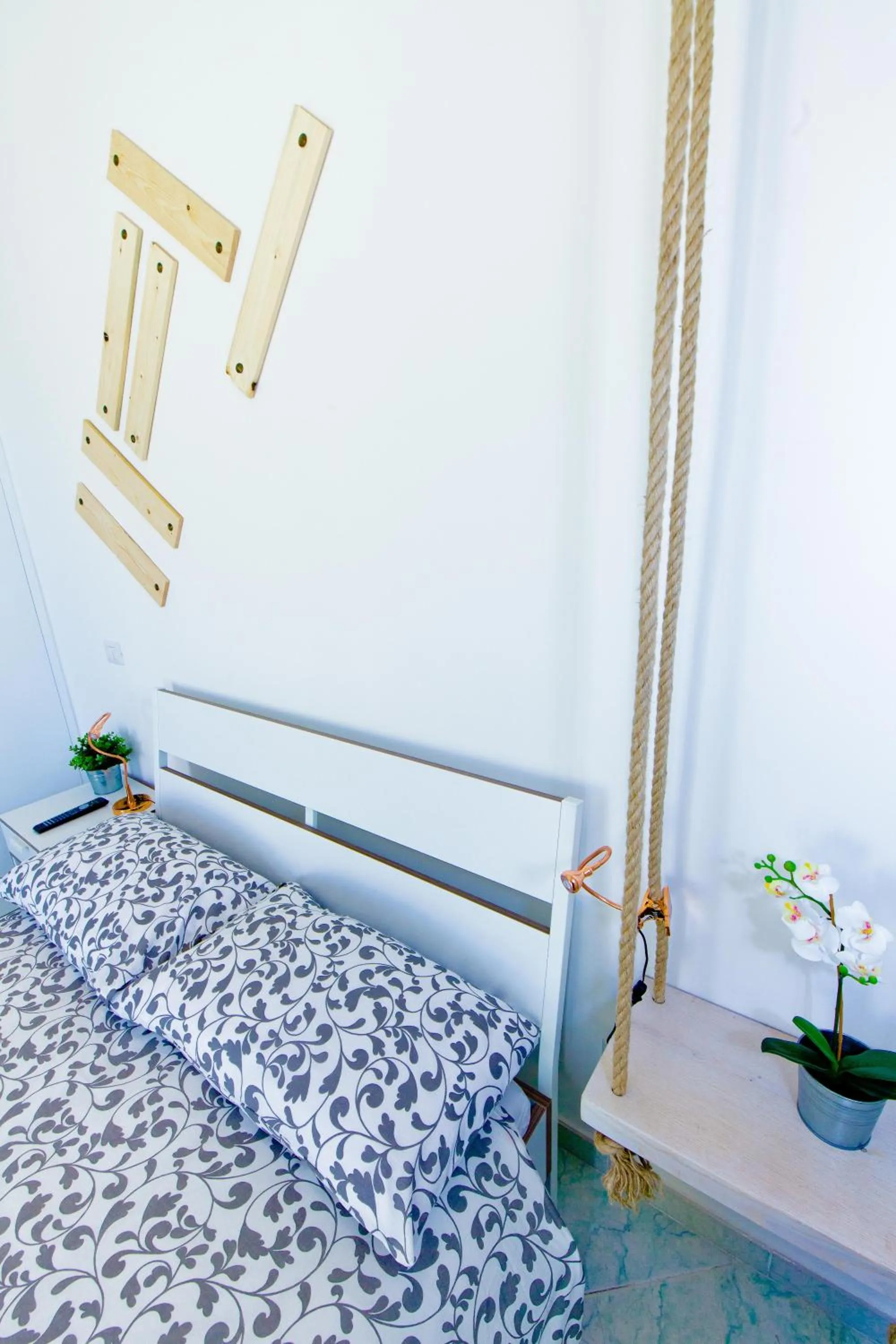 Decorative detail, Bed in On the beach Sea-view&Kitchen In Room