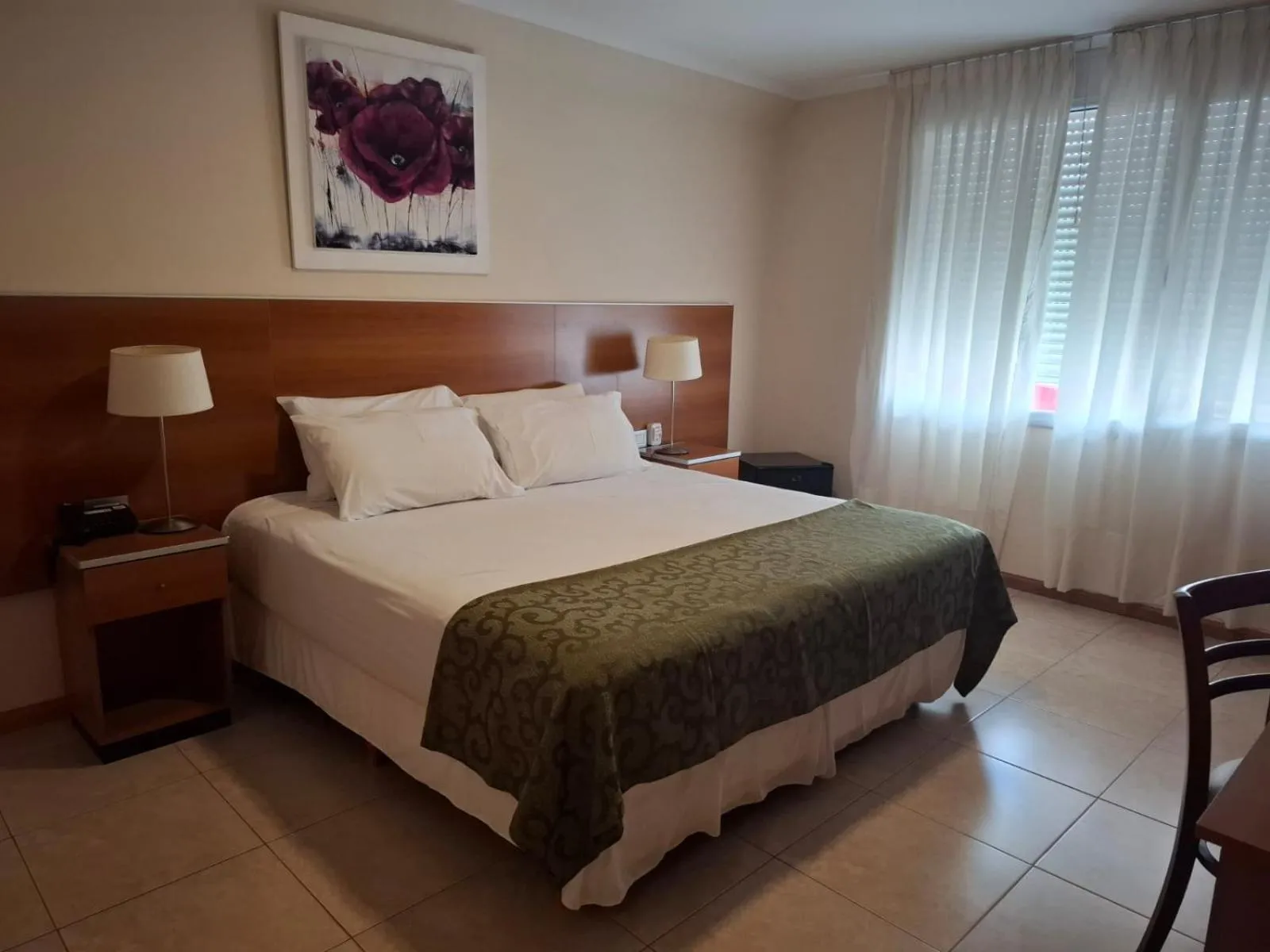 Bed in Hotel Sol del Añelo