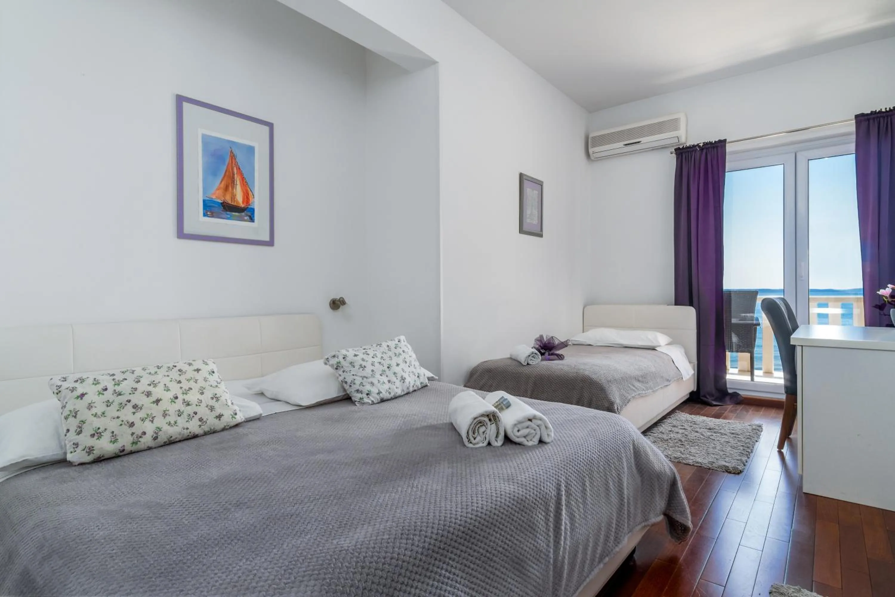 Bed in Villa Mario