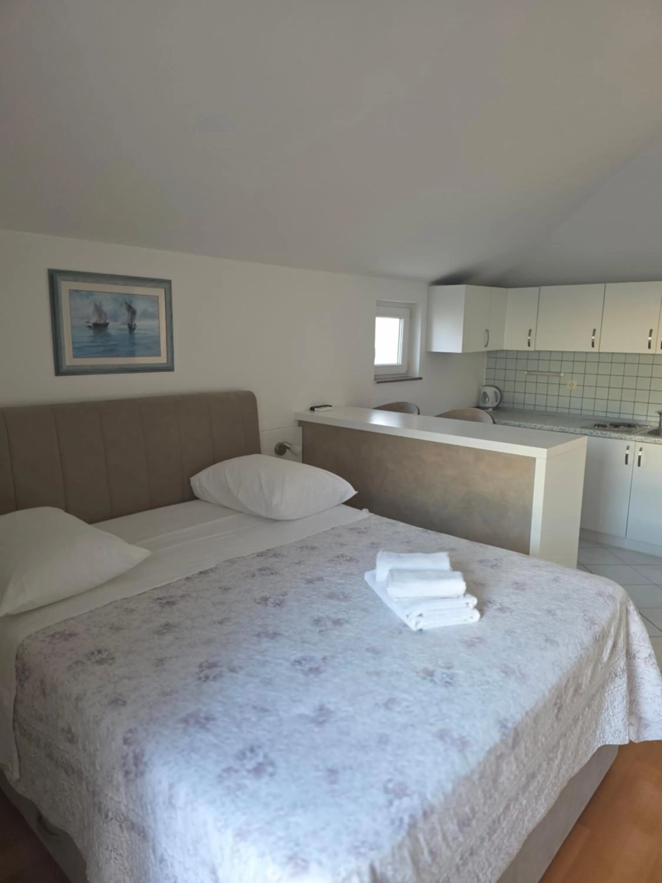 Bed in Villa Mario