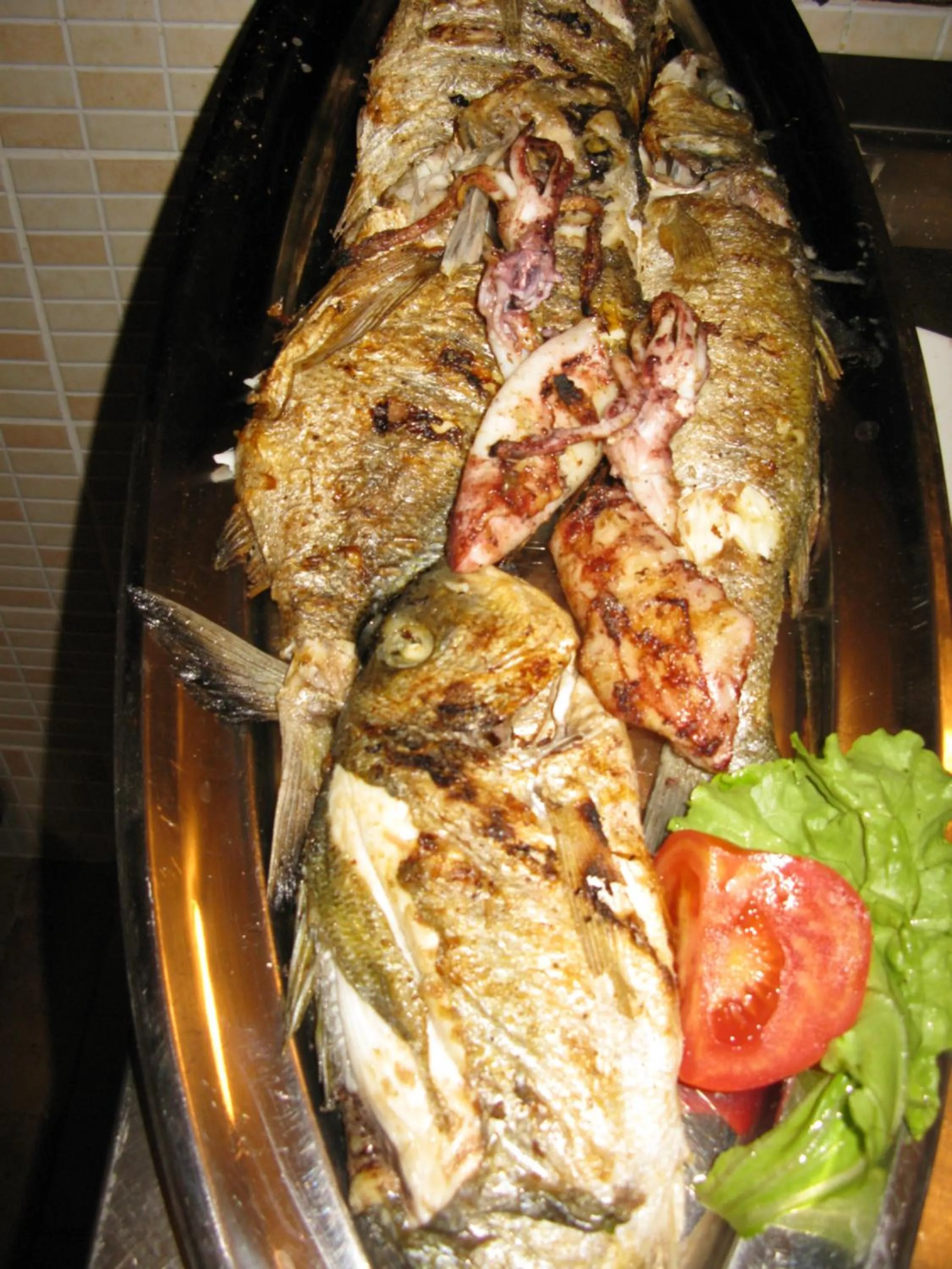 Food close-up in Villa Mario