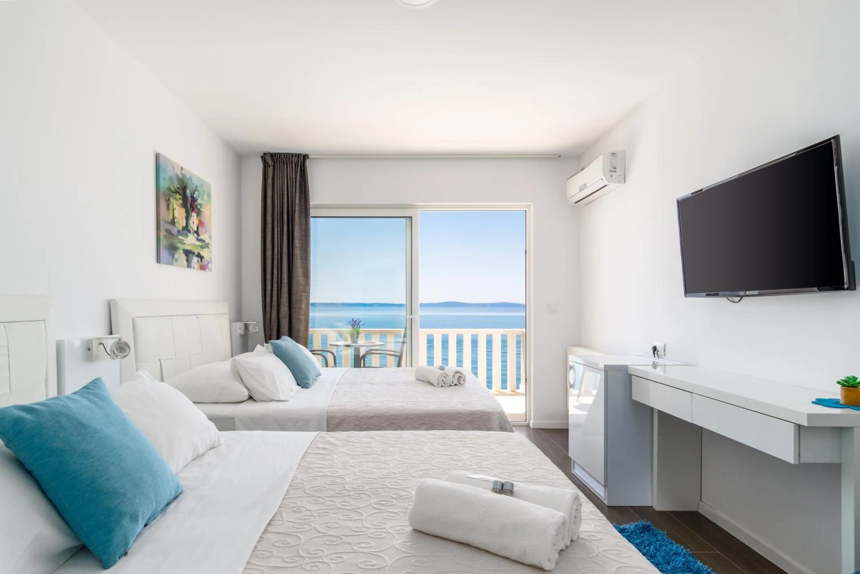 Bed in Villa Mario
