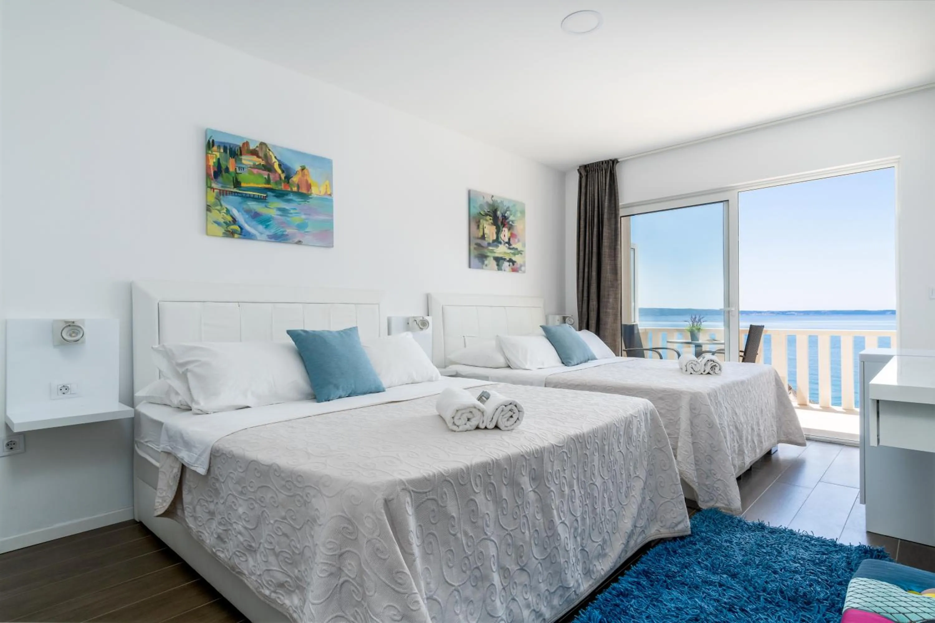 Bed in Villa Mario