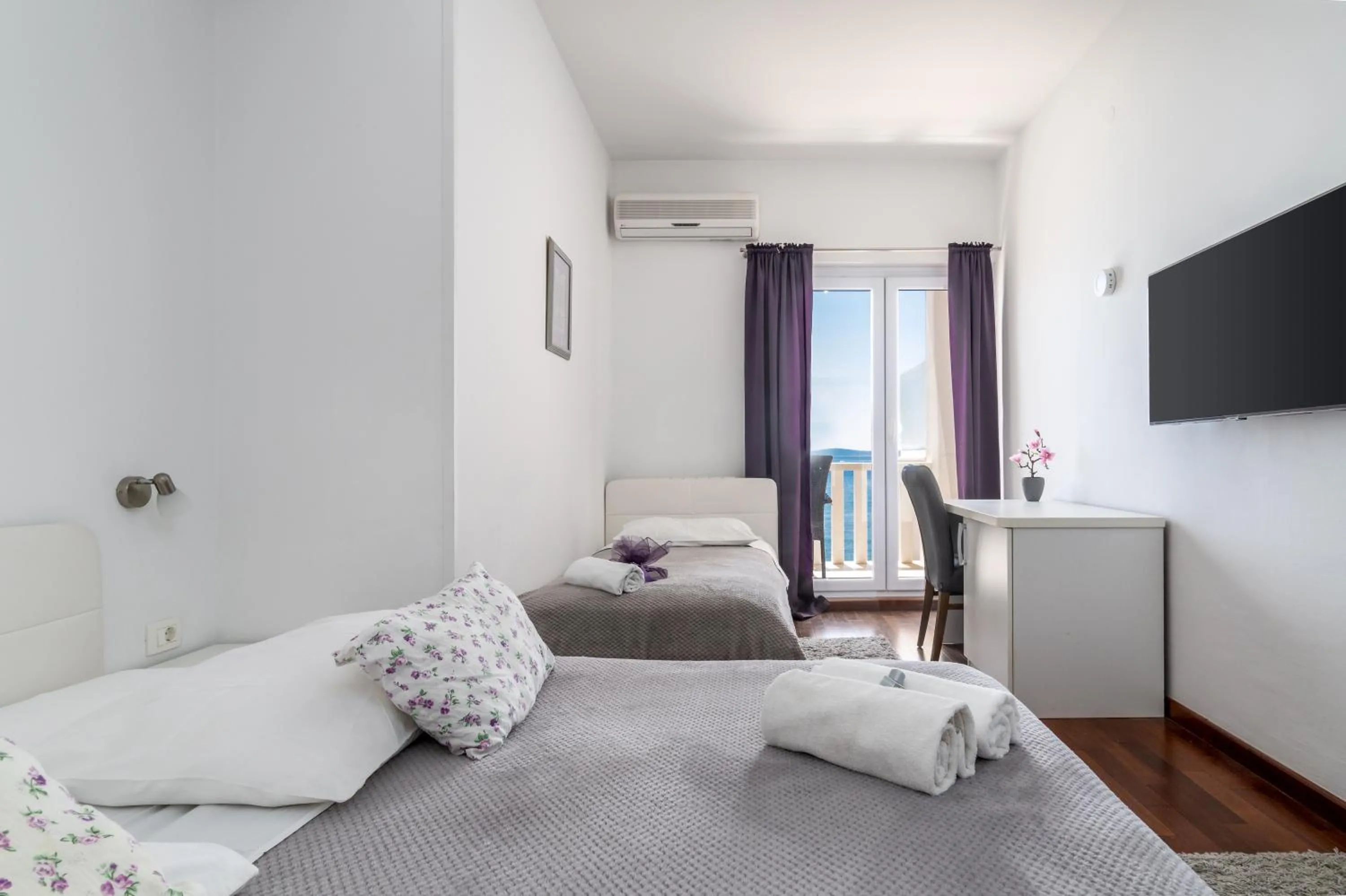 Bed in Villa Mario