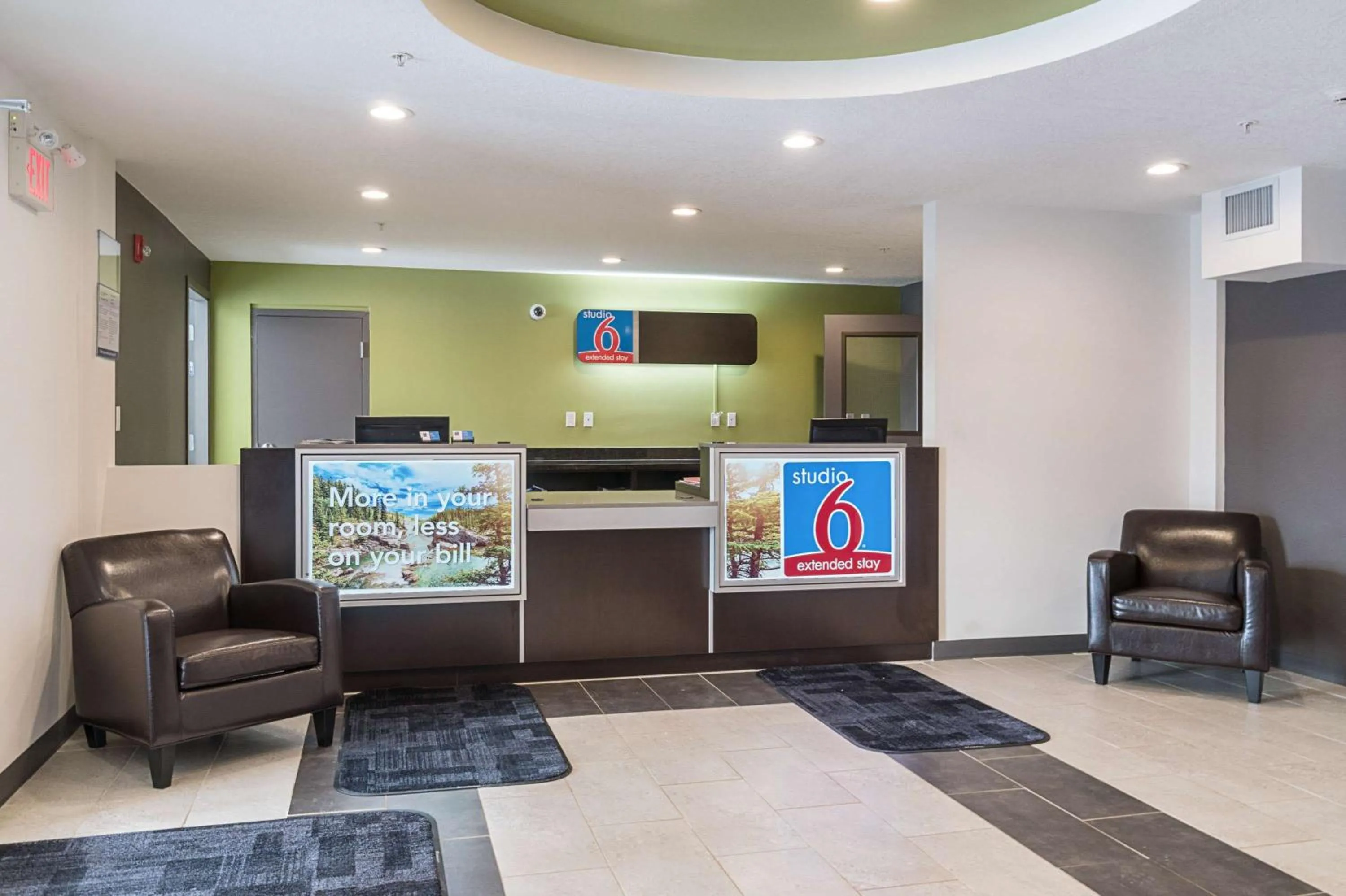 Property logo or sign, Lobby/Reception in Studio 6 Bruderheim, AB