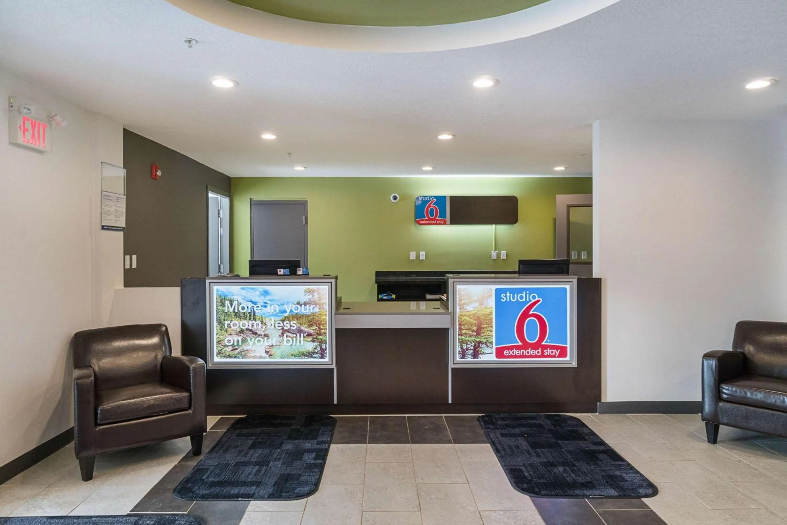 Property logo or sign, Lobby/Reception in Studio 6 Bruderheim, AB