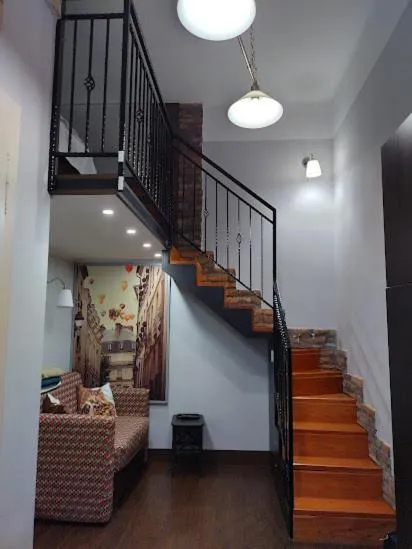 Living room in Miniapartman Budapest