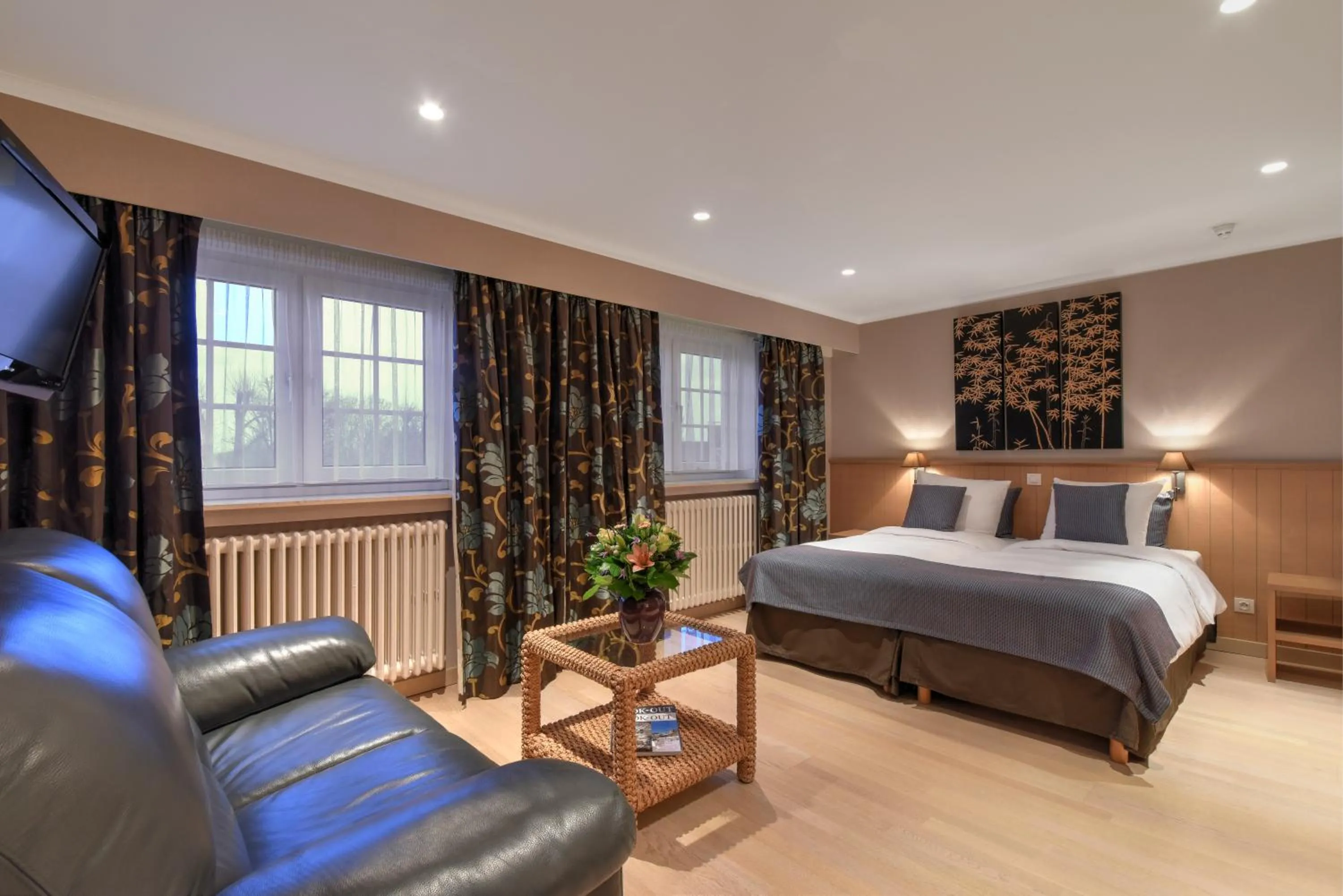 Deluxe Family Room in Hotel Pavillon Du Zoute