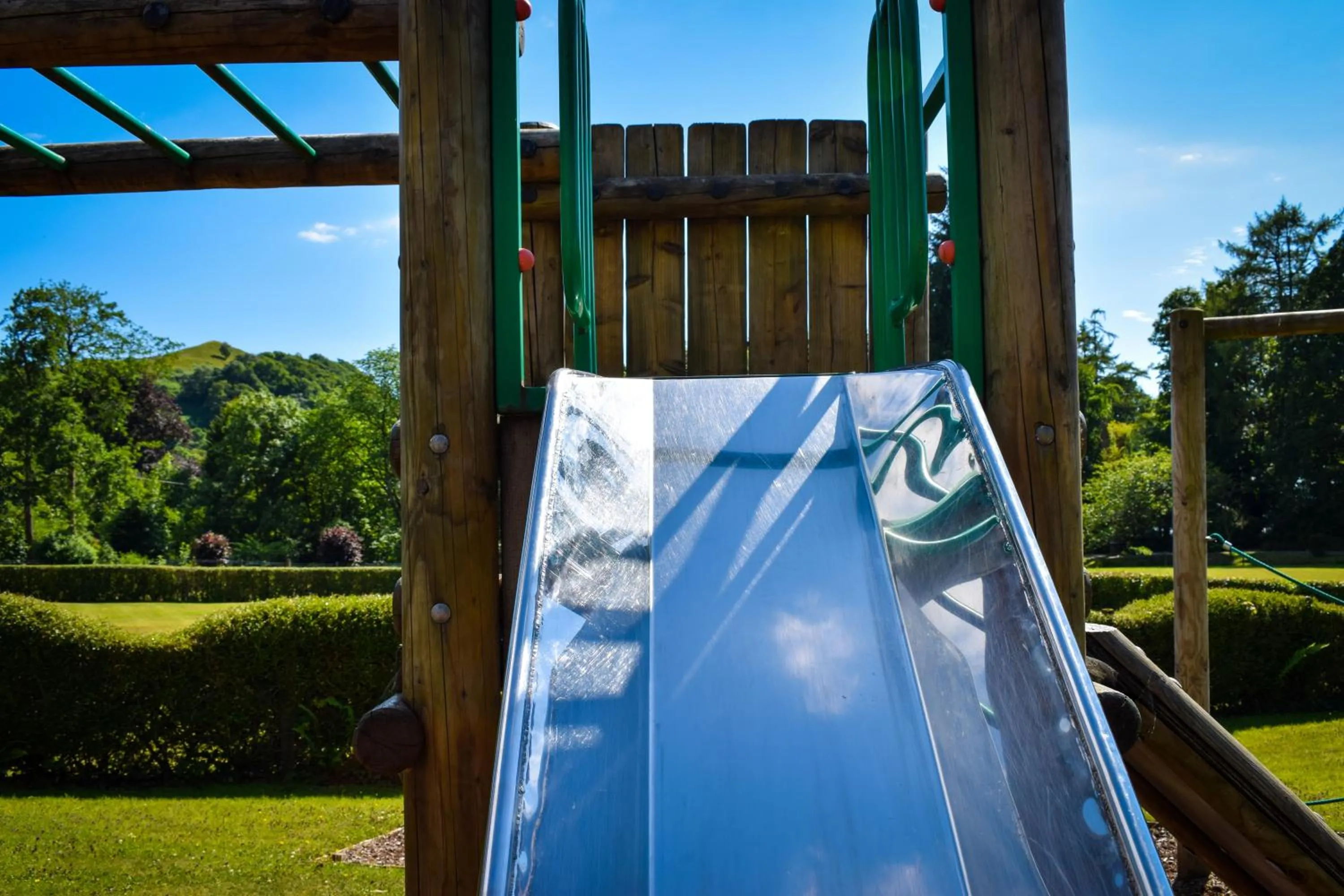 Children play ground in Melfort Village