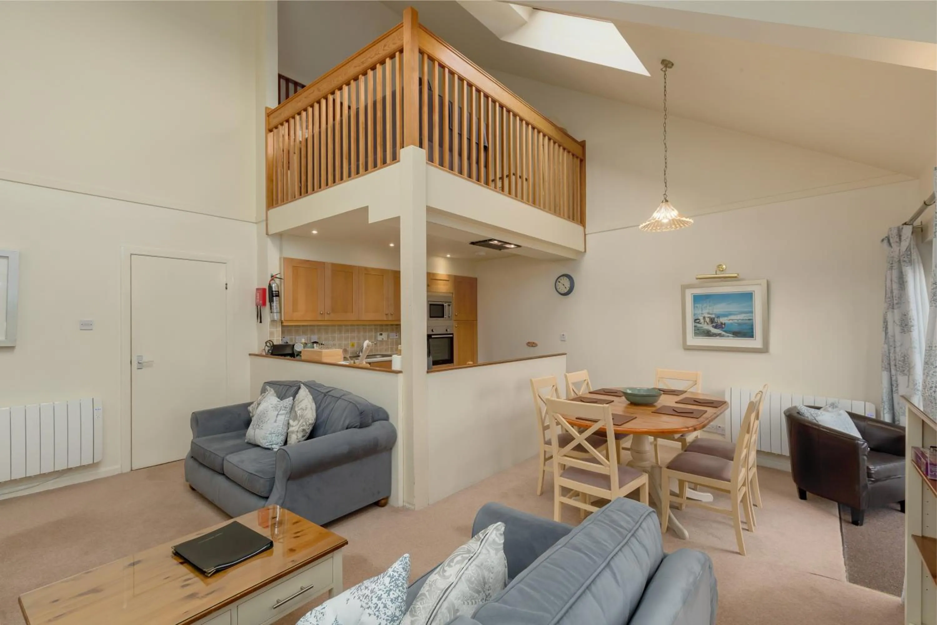 Living room in Melfort Village