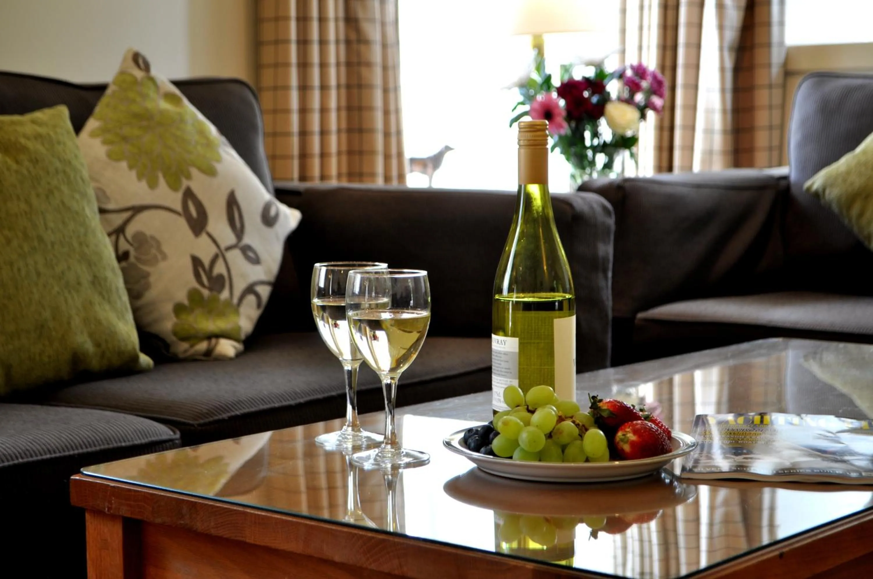Living room in Melfort Village