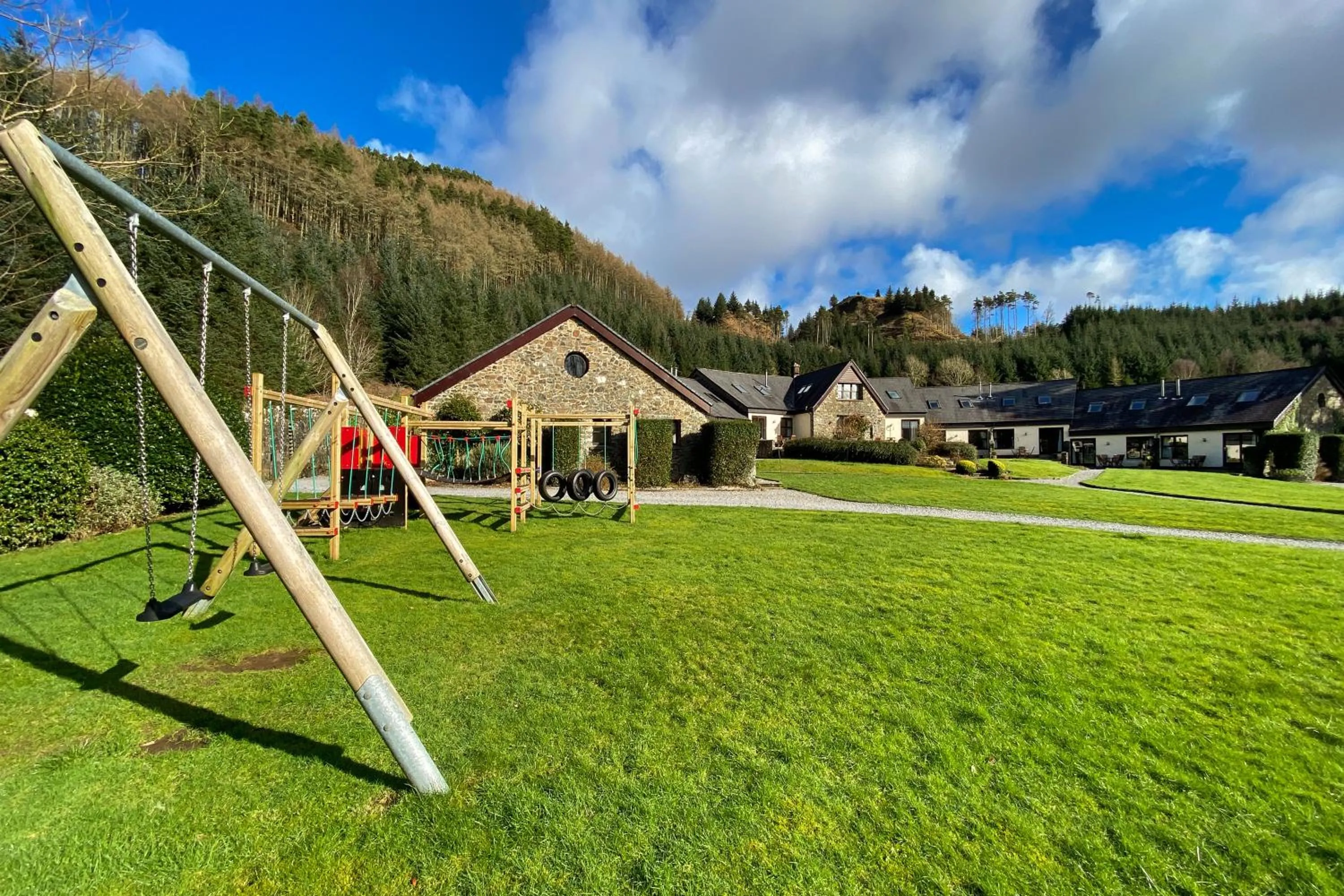 Children play ground in Melfort Village