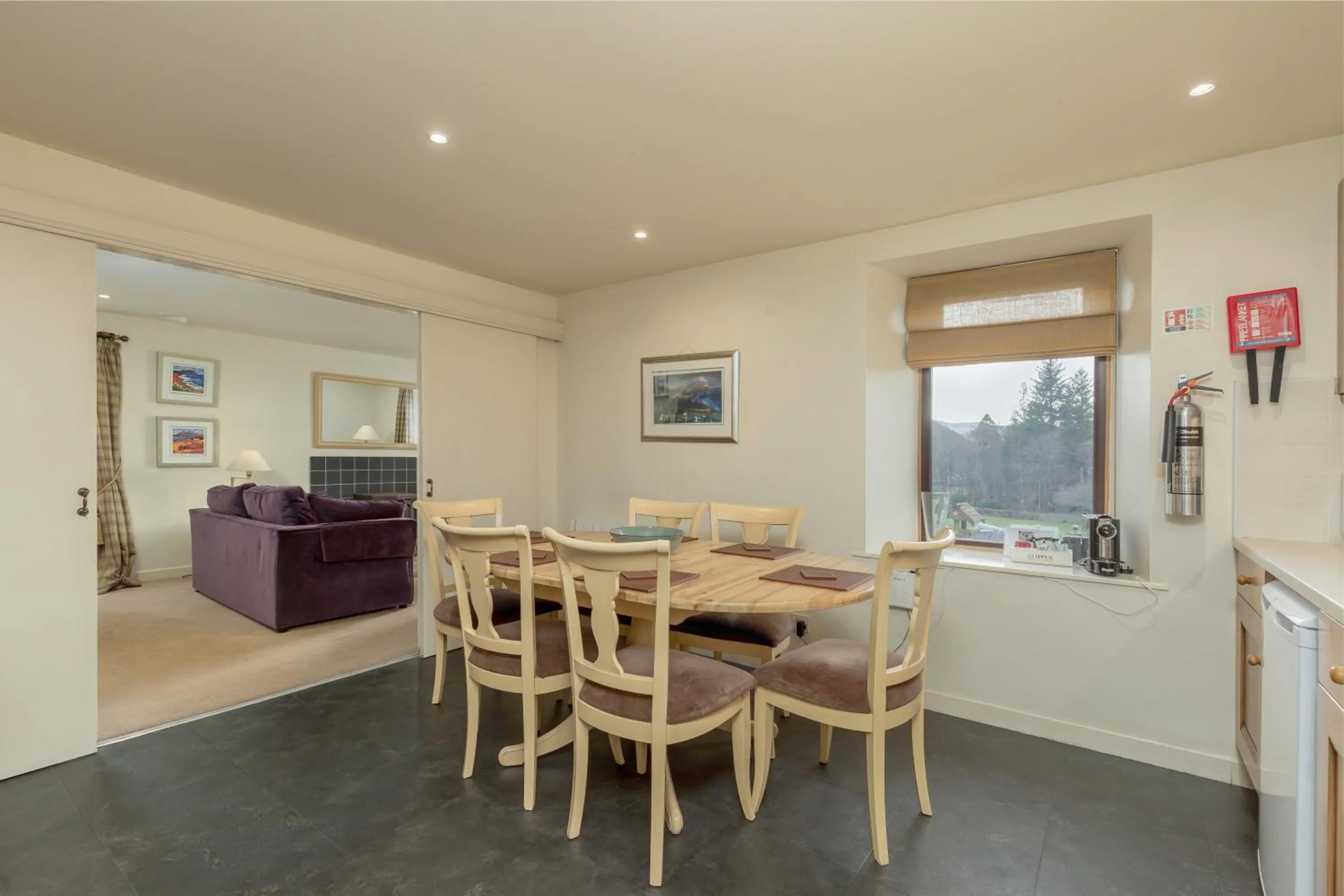 Dining area in Melfort Village