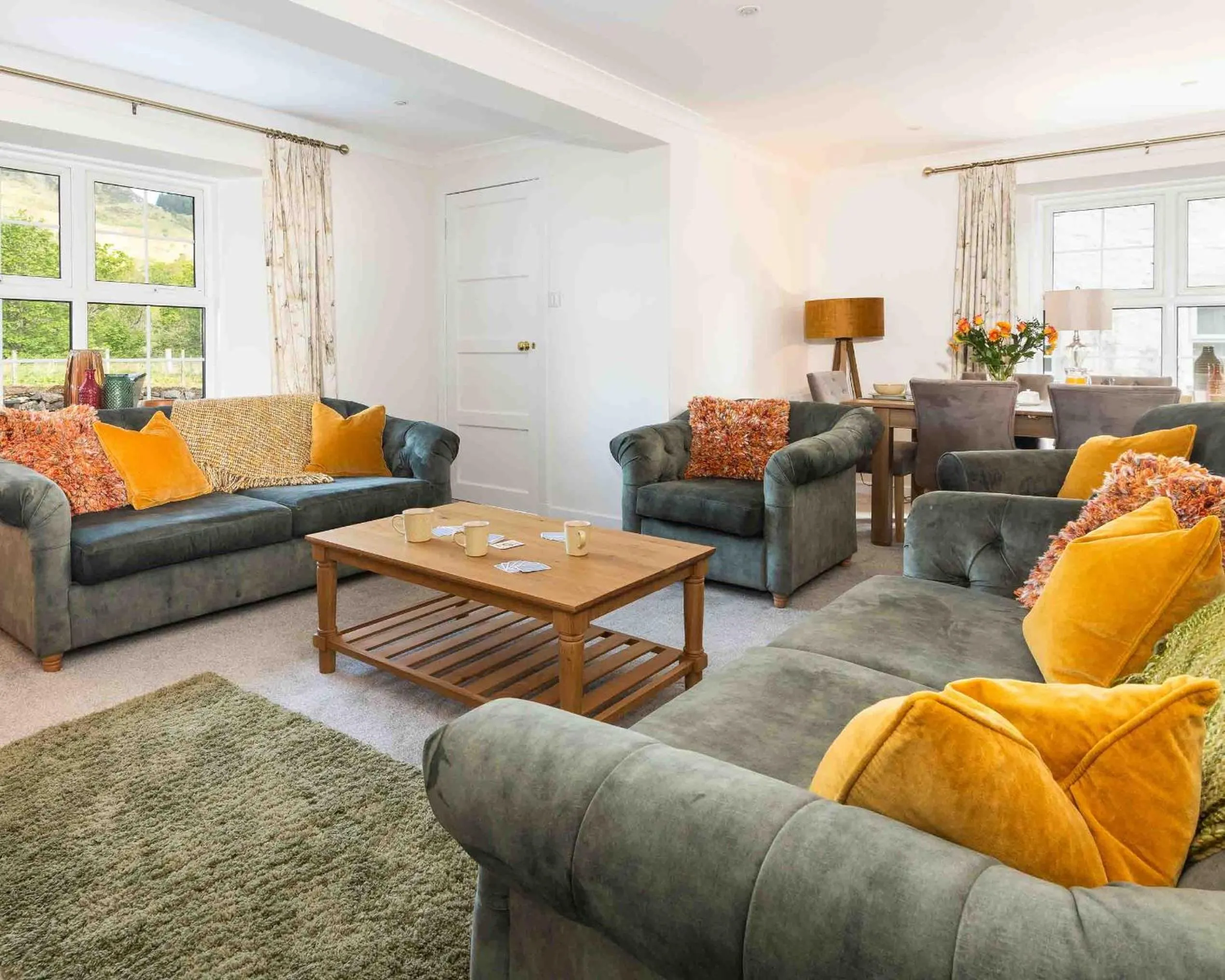 Living room in Melfort Village