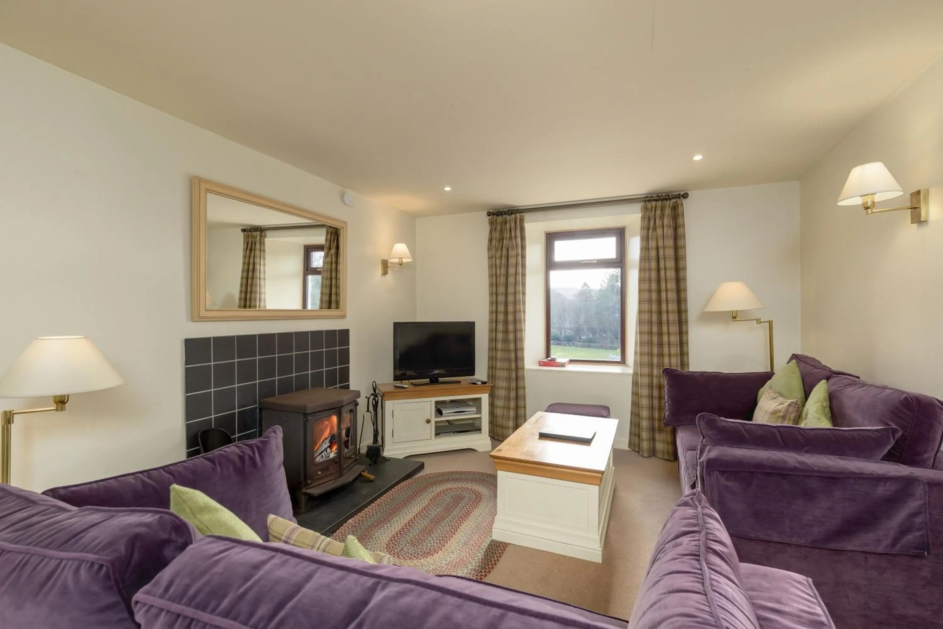 Living room in Melfort Village