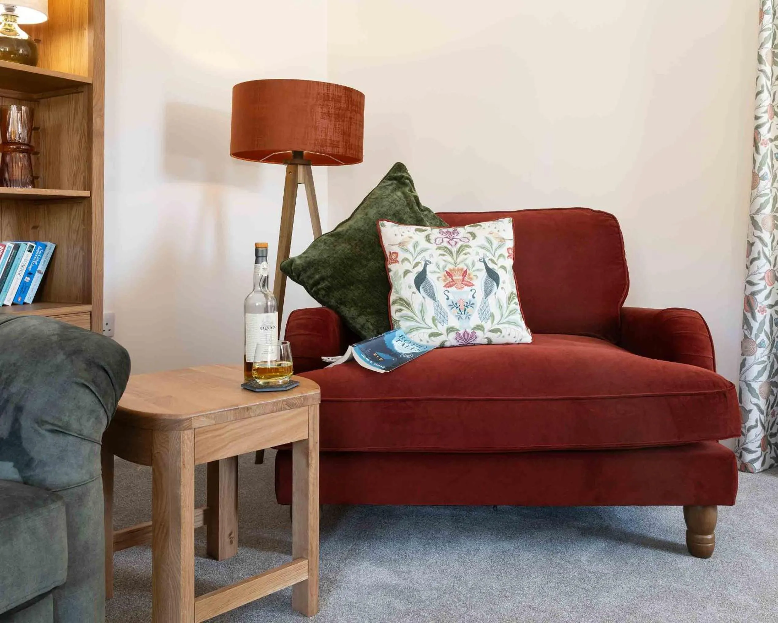 Seating area in Melfort Village