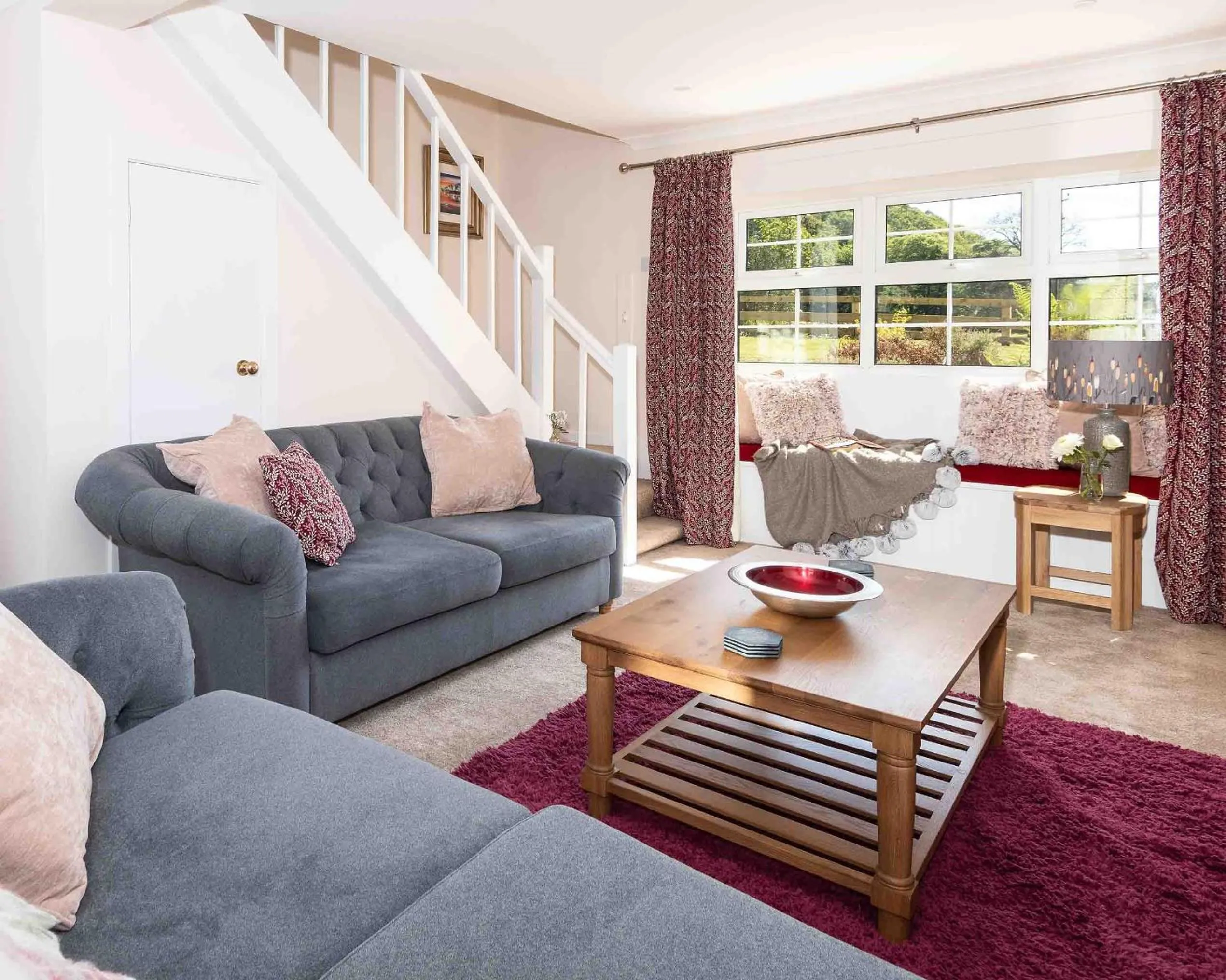 Living room in Melfort Village