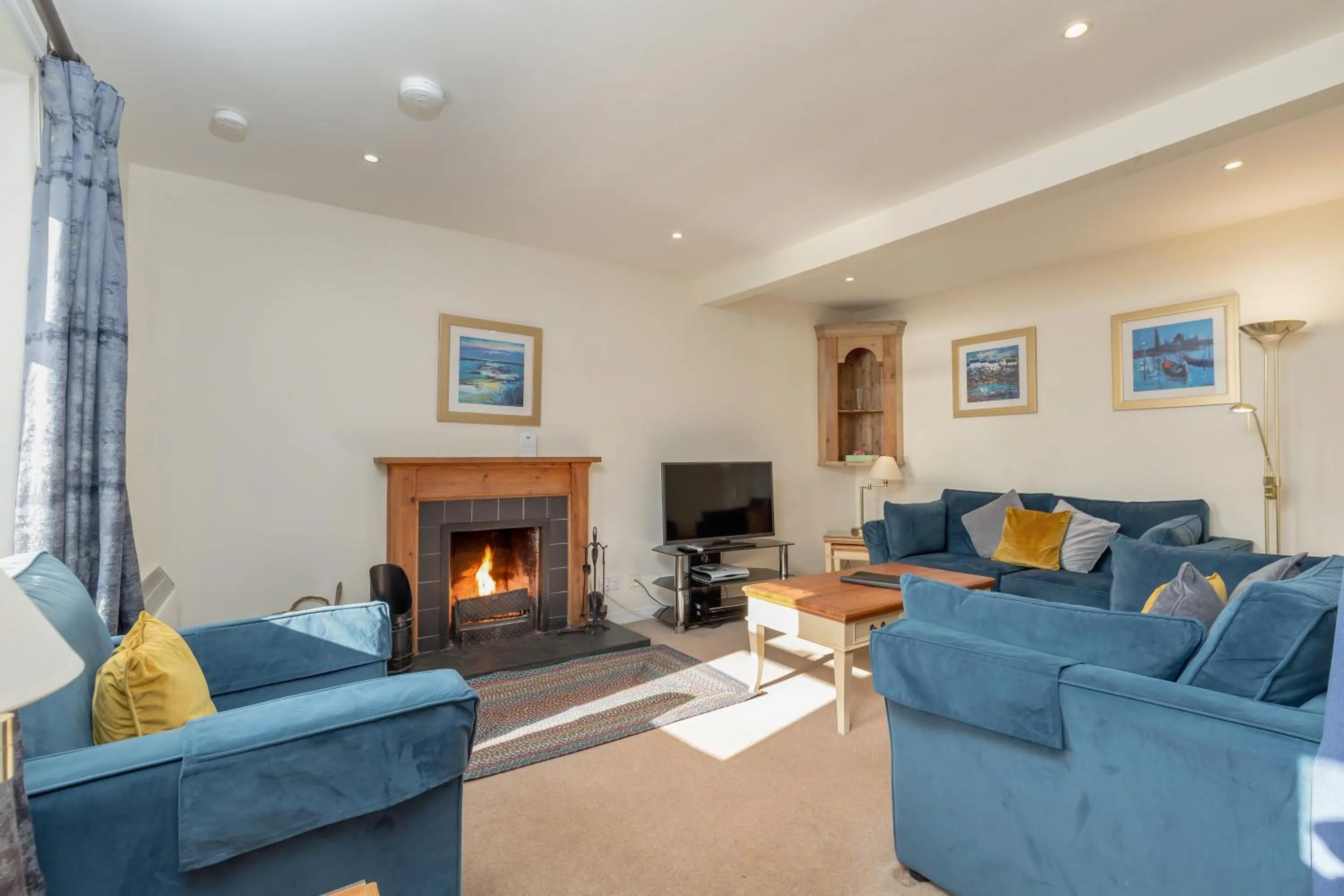Living room in Melfort Village