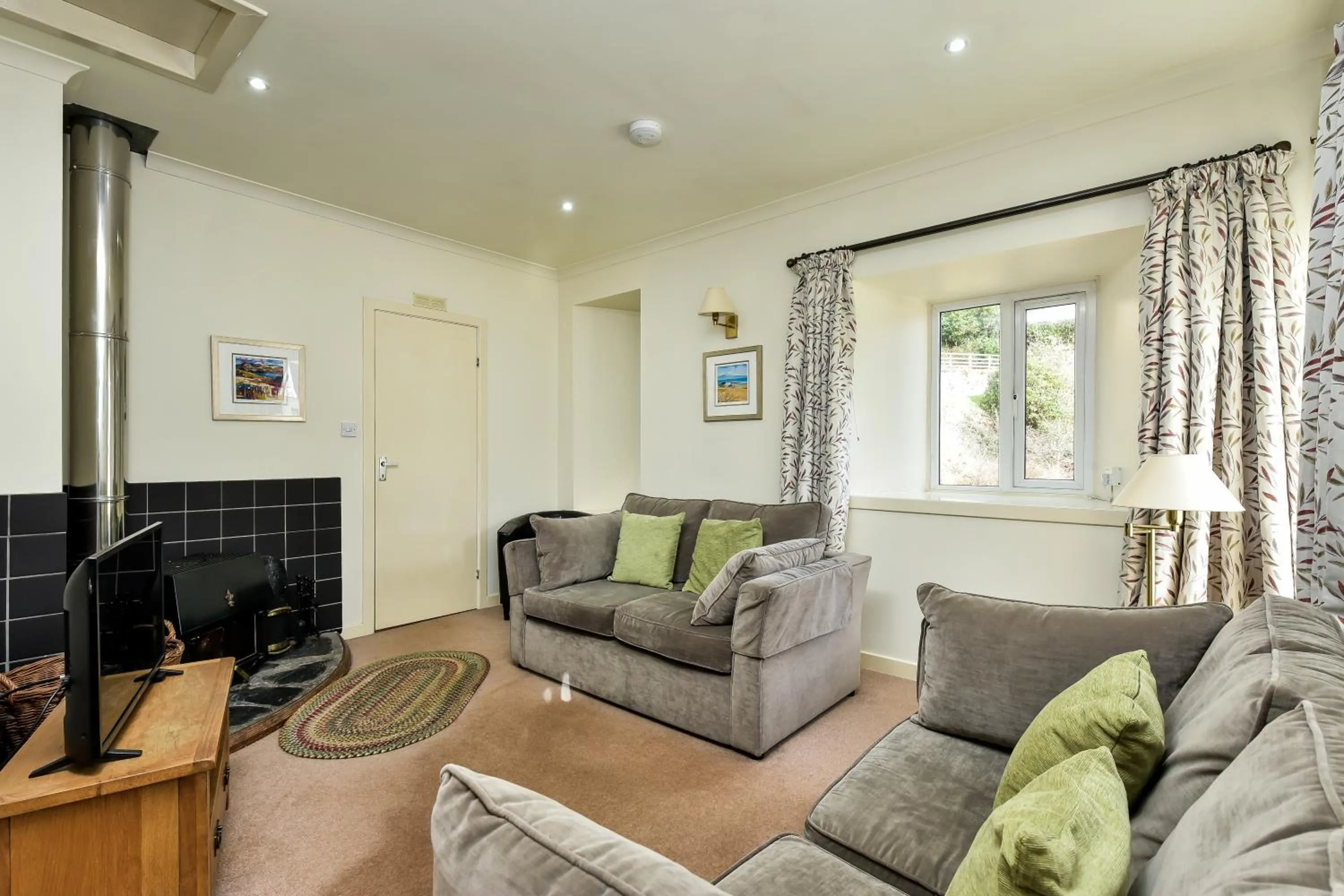 Living room in Melfort Village