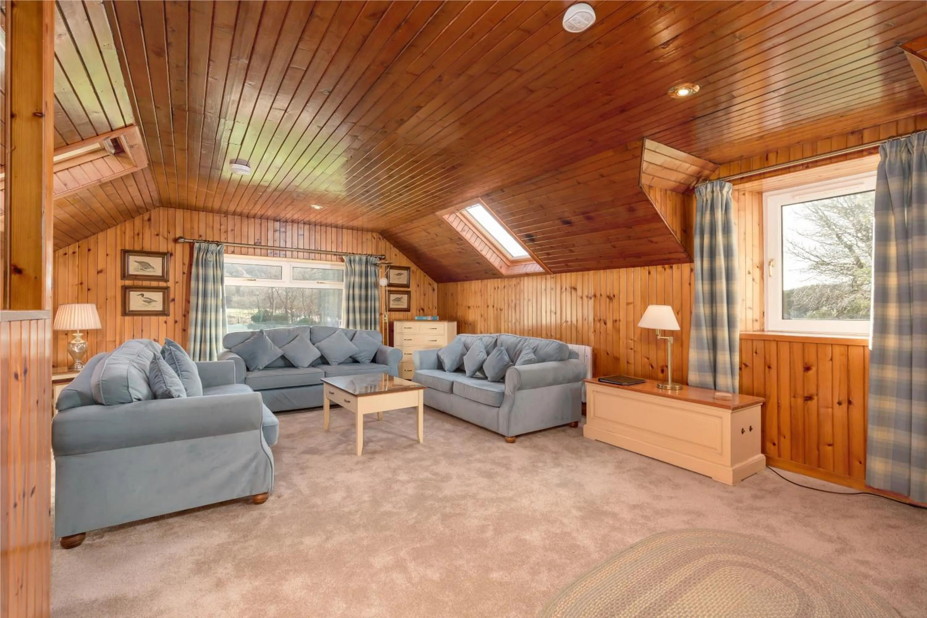 Living room in Melfort Village
