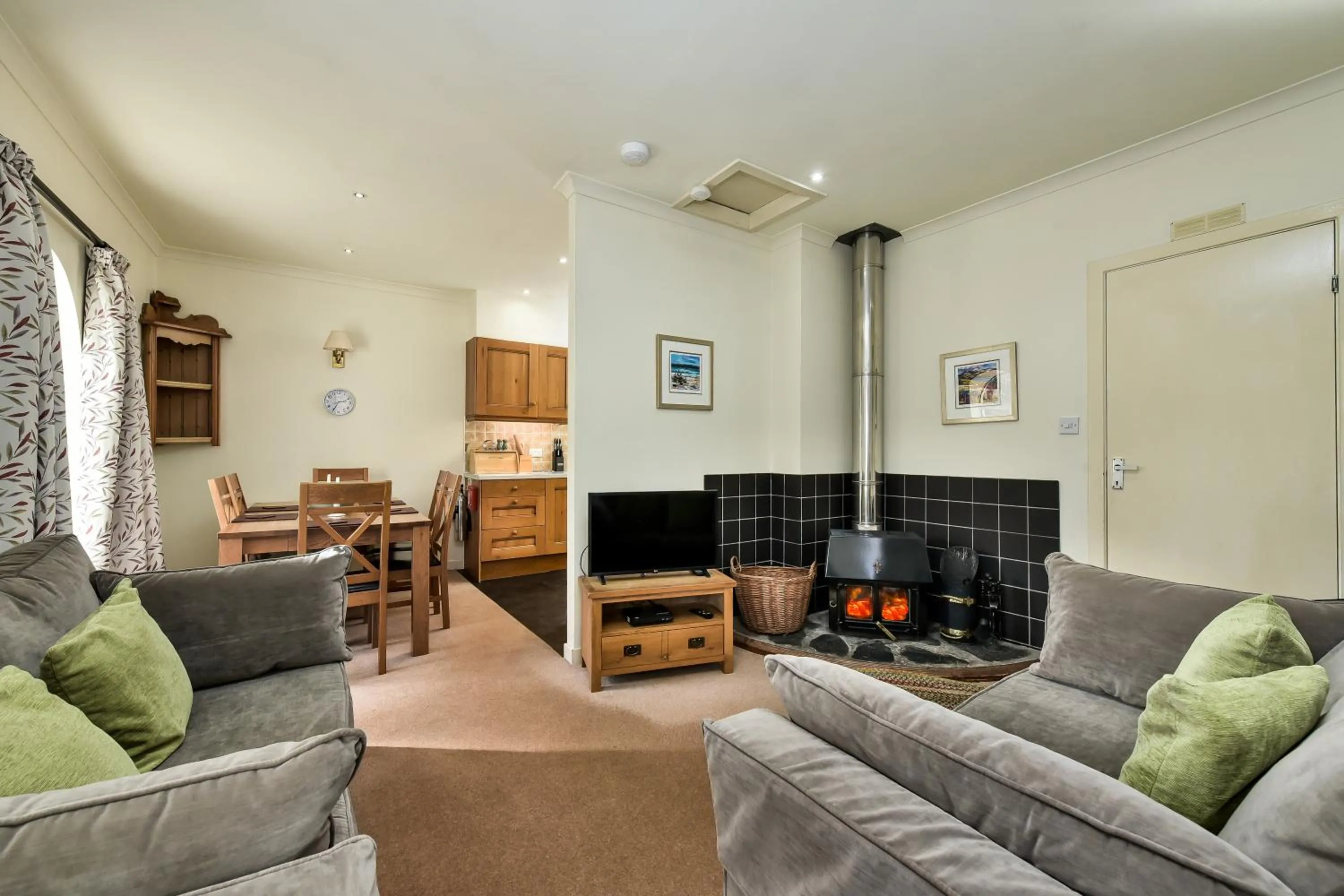 Living room in Melfort Village