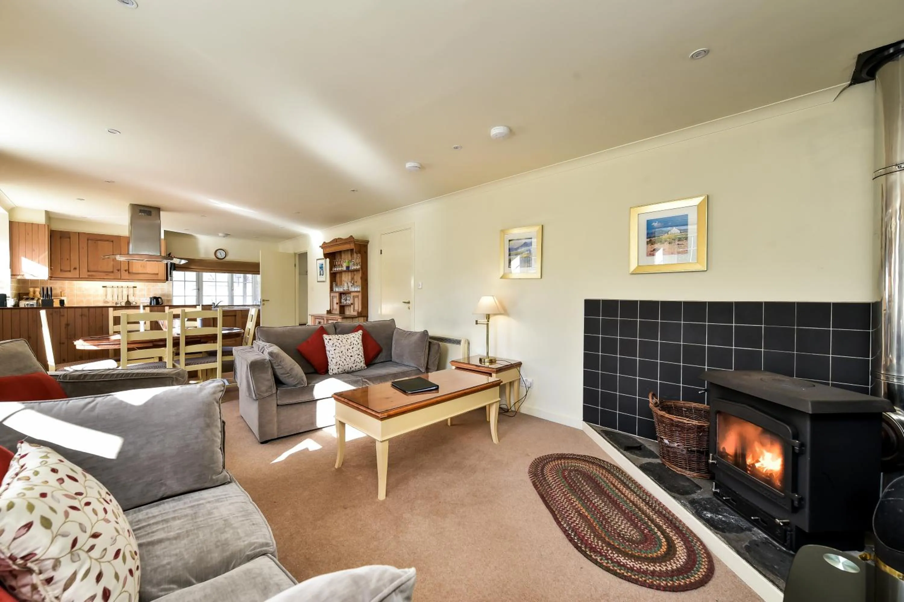Living room in Melfort Village