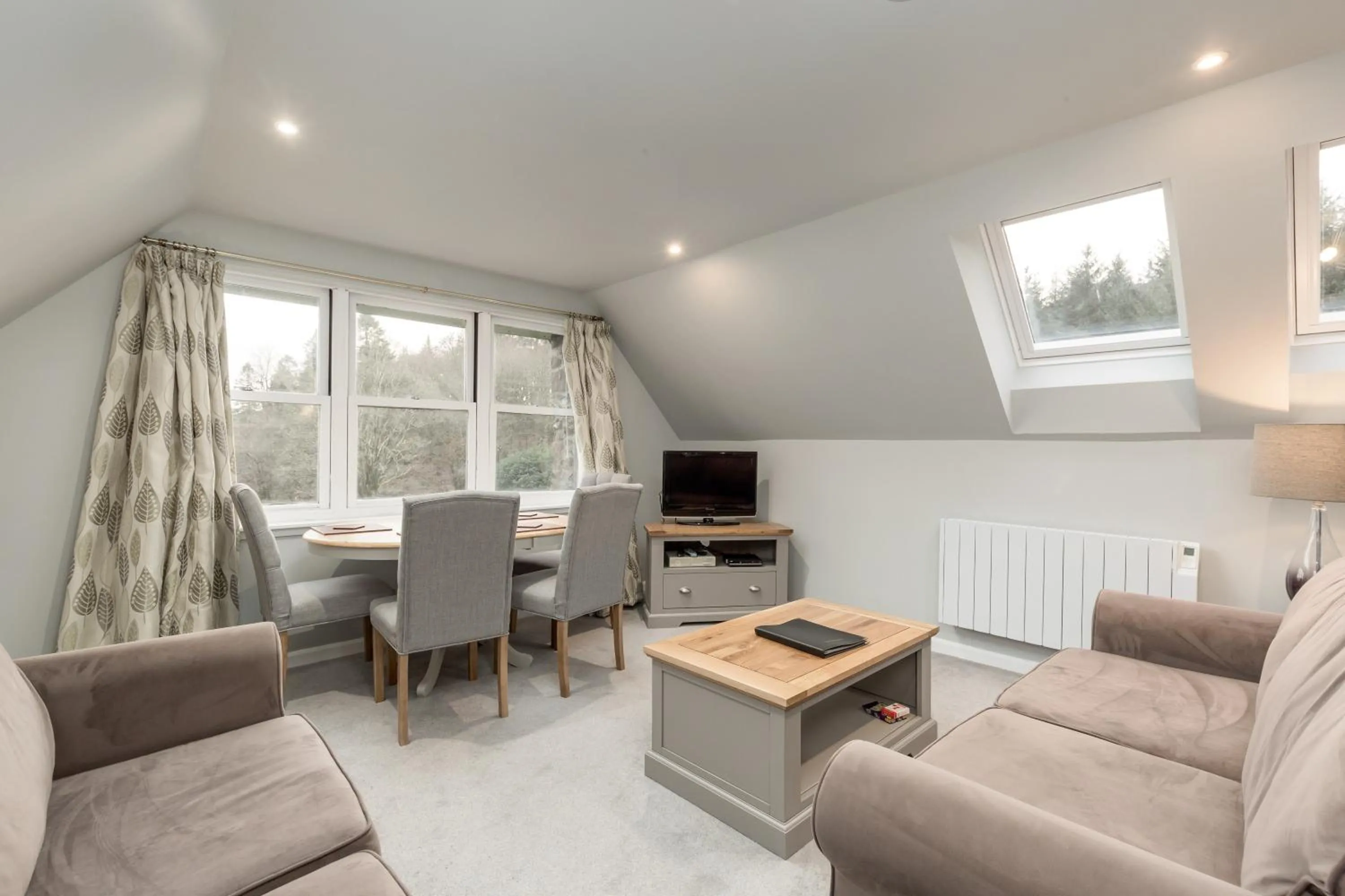 Living room in Melfort Village