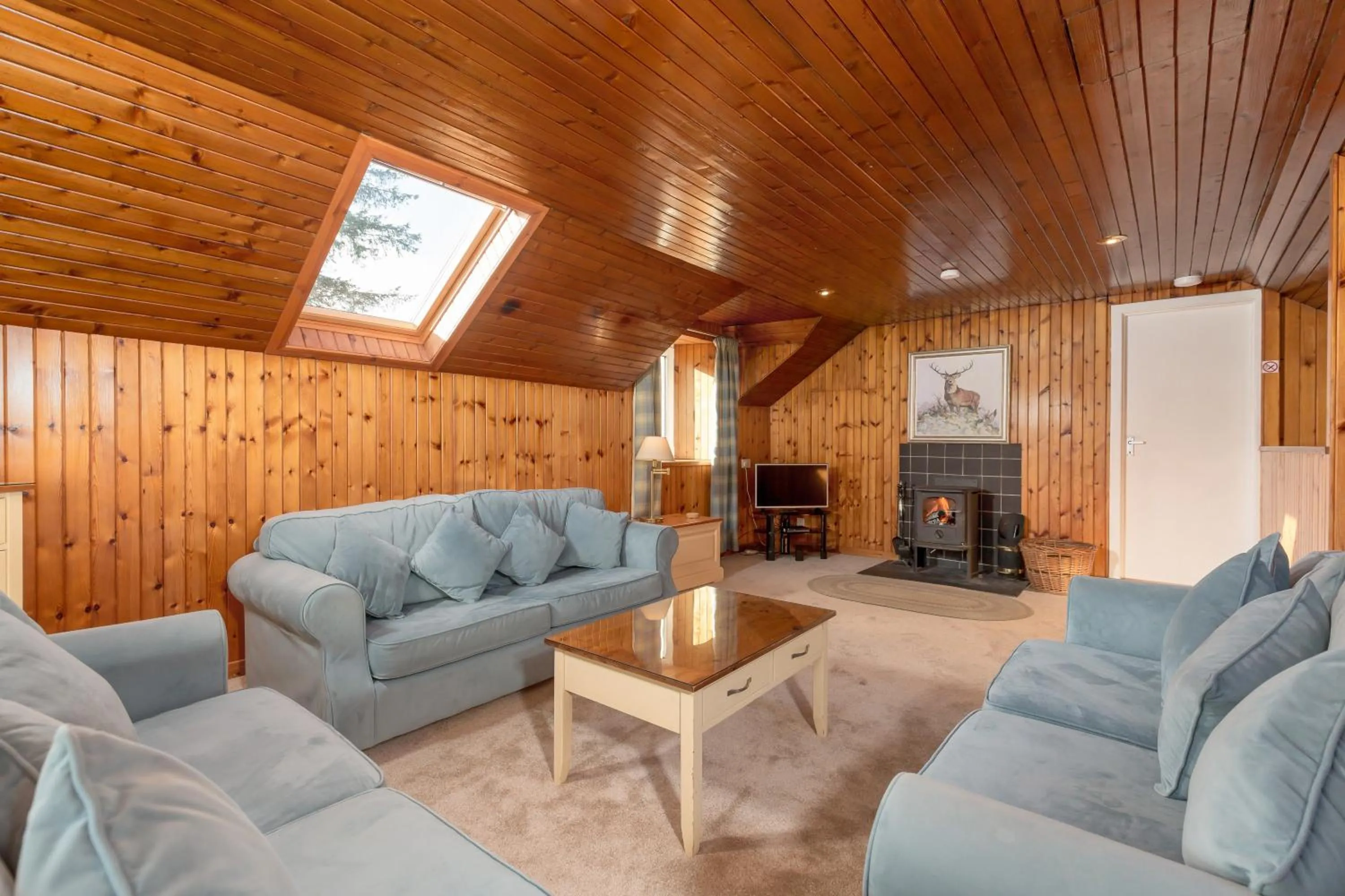 Living room in Melfort Village