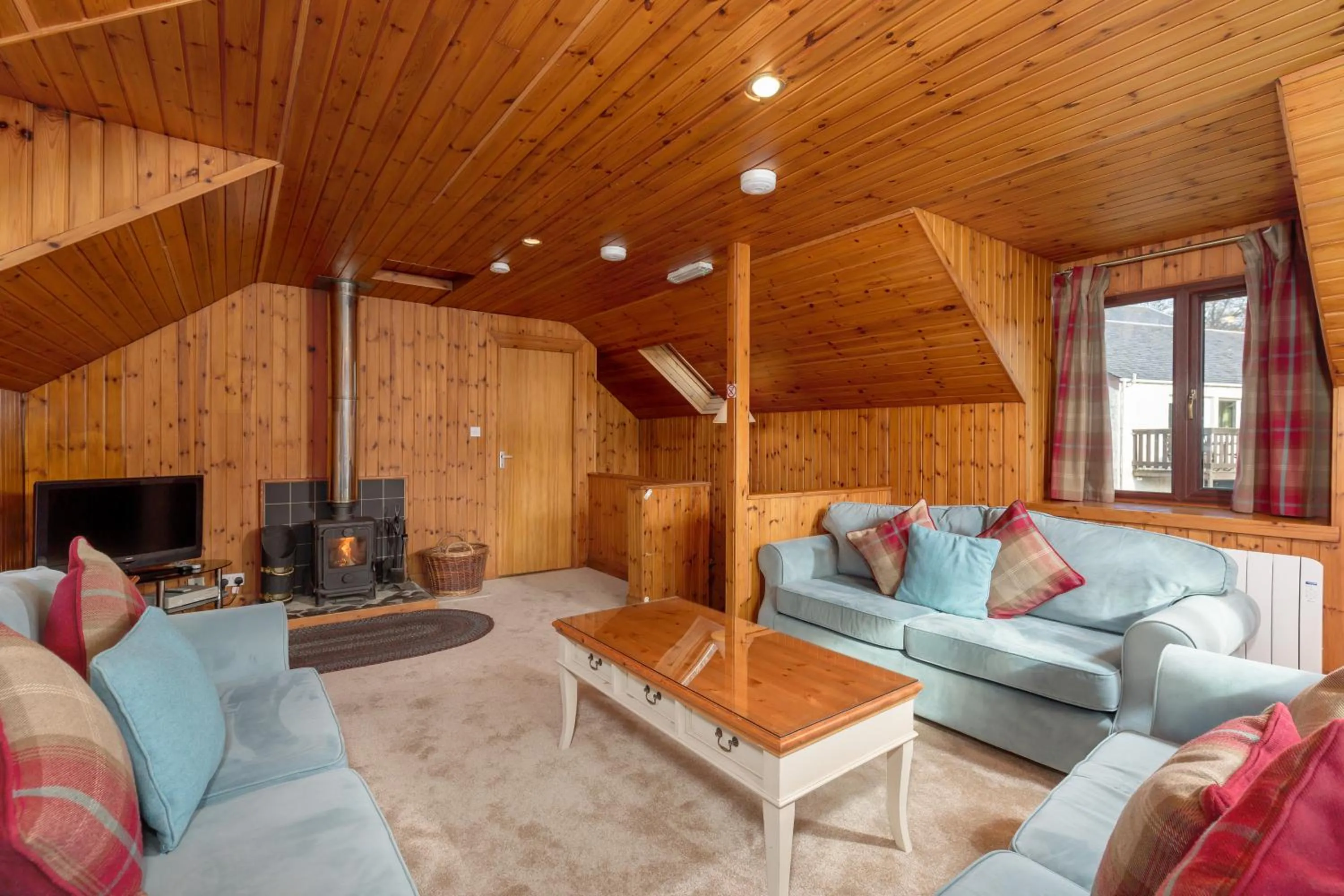 Living room in Melfort Village