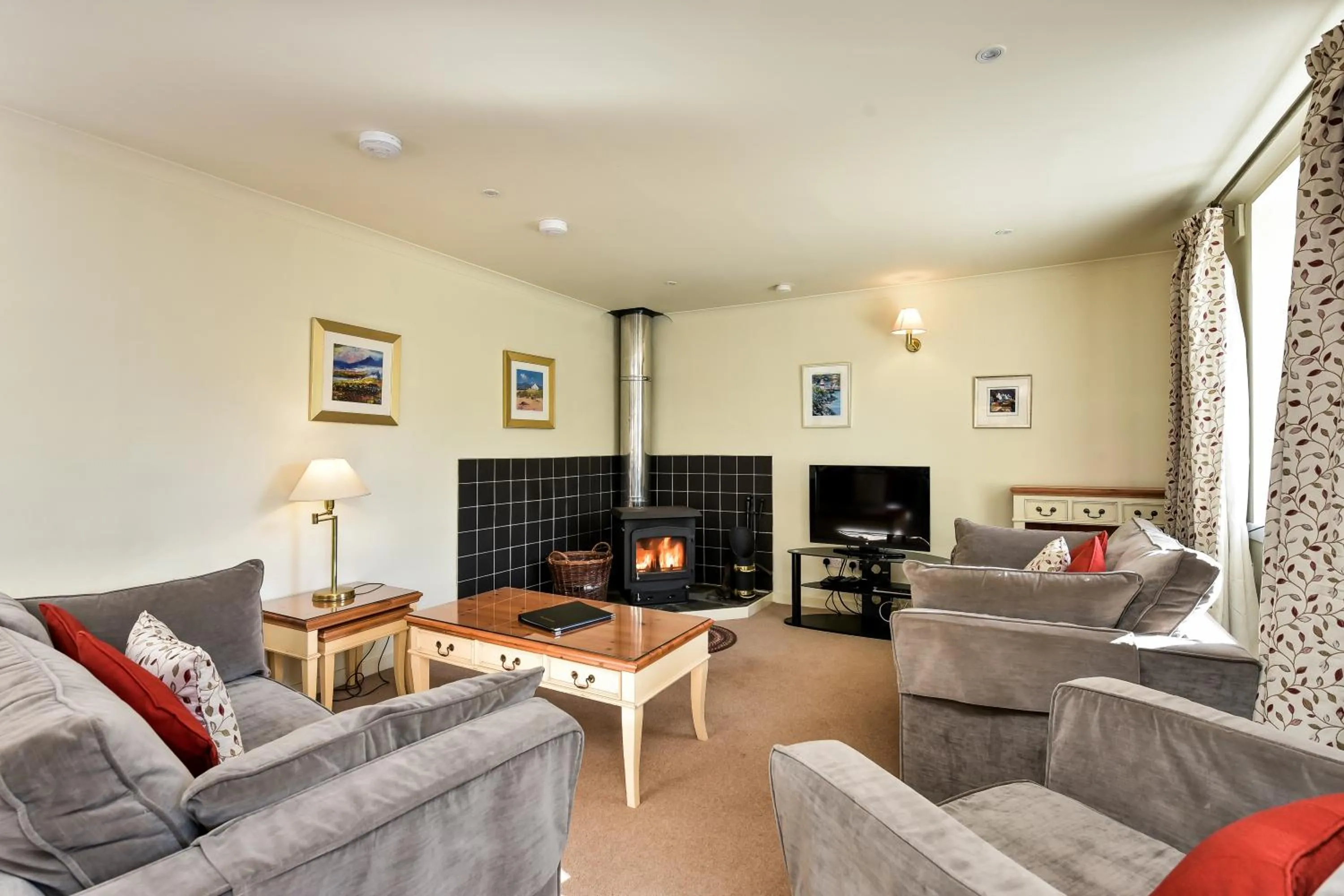 Living room in Melfort Village