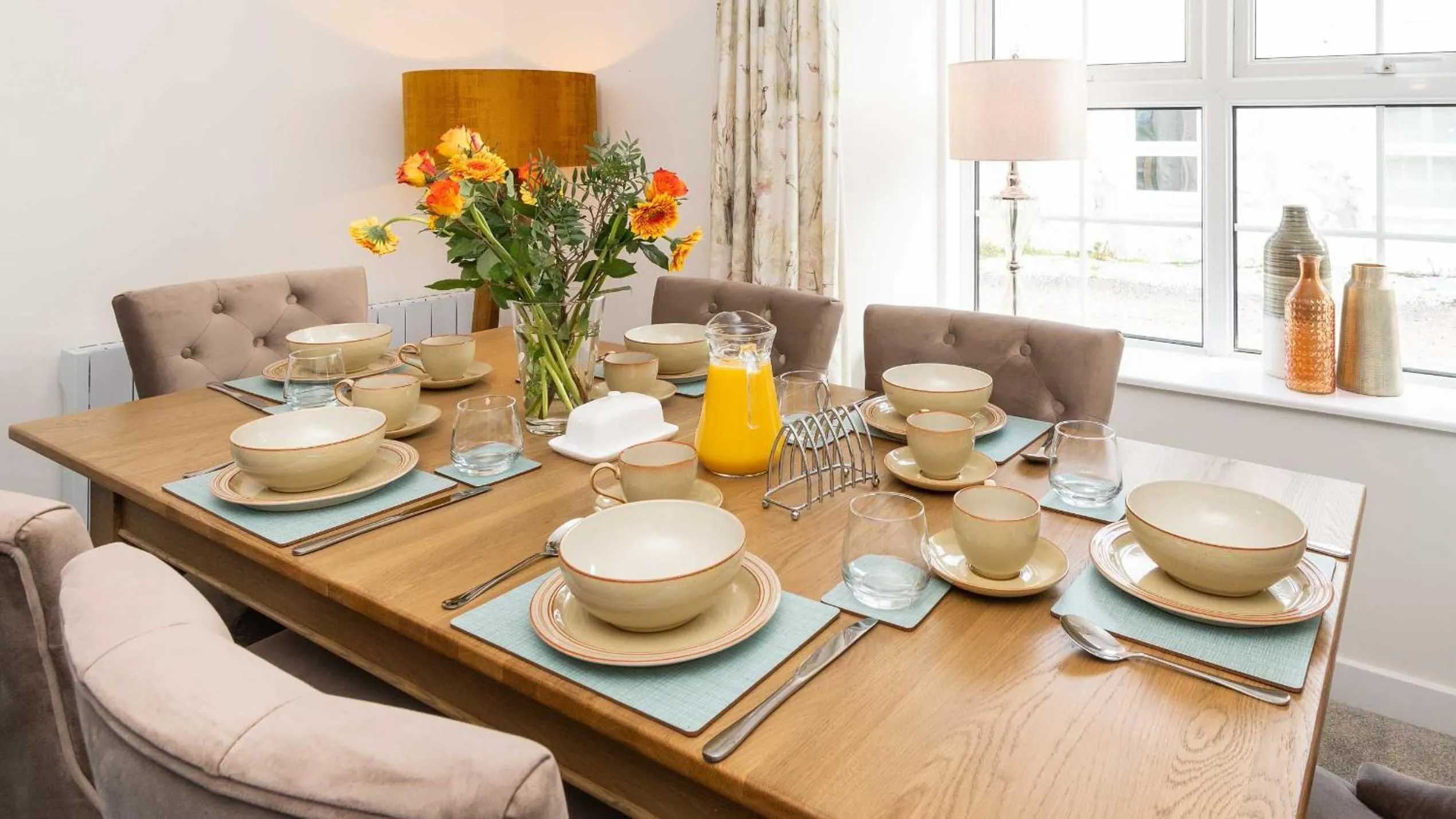 Dining area in Melfort Village