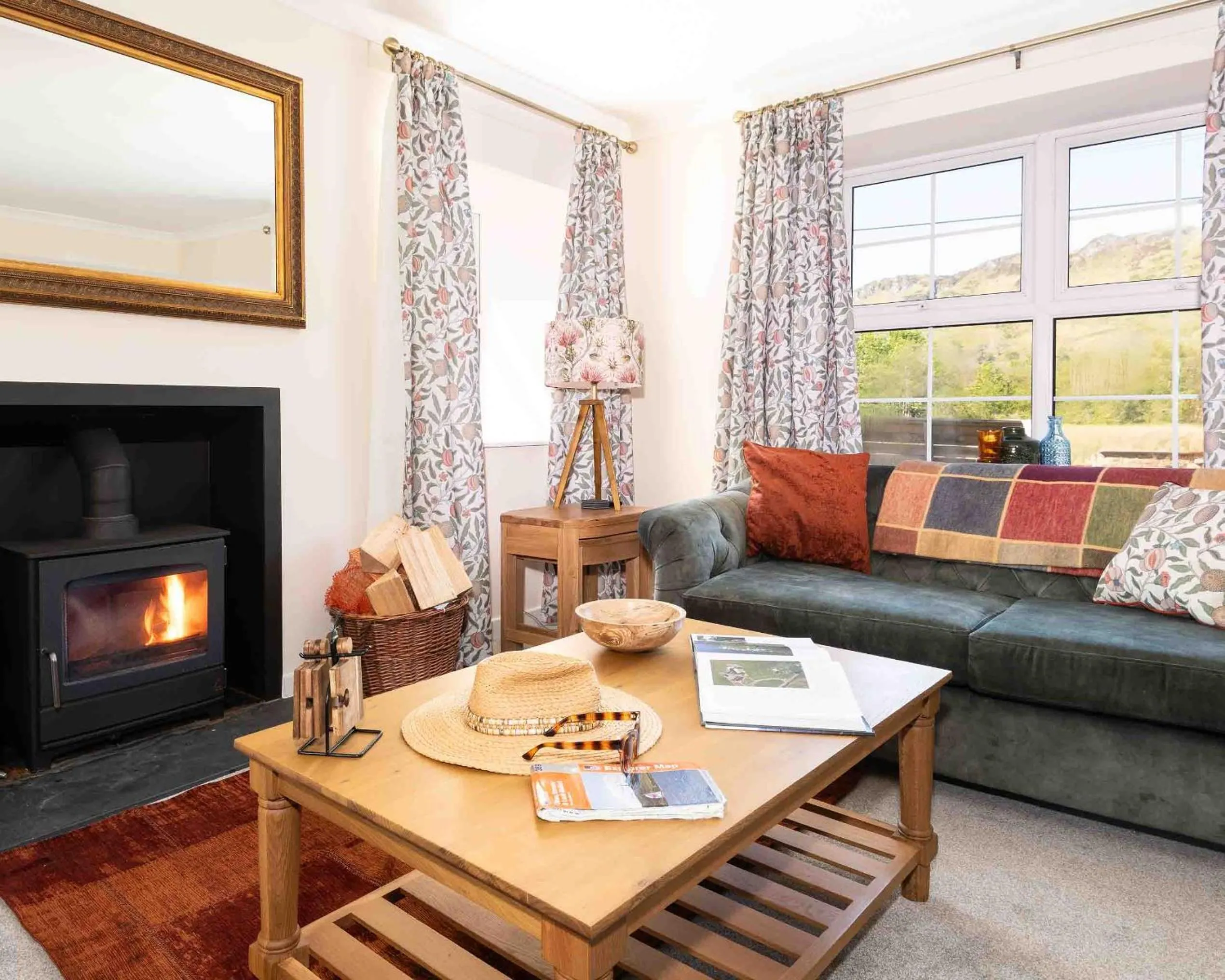 Living room in Melfort Village