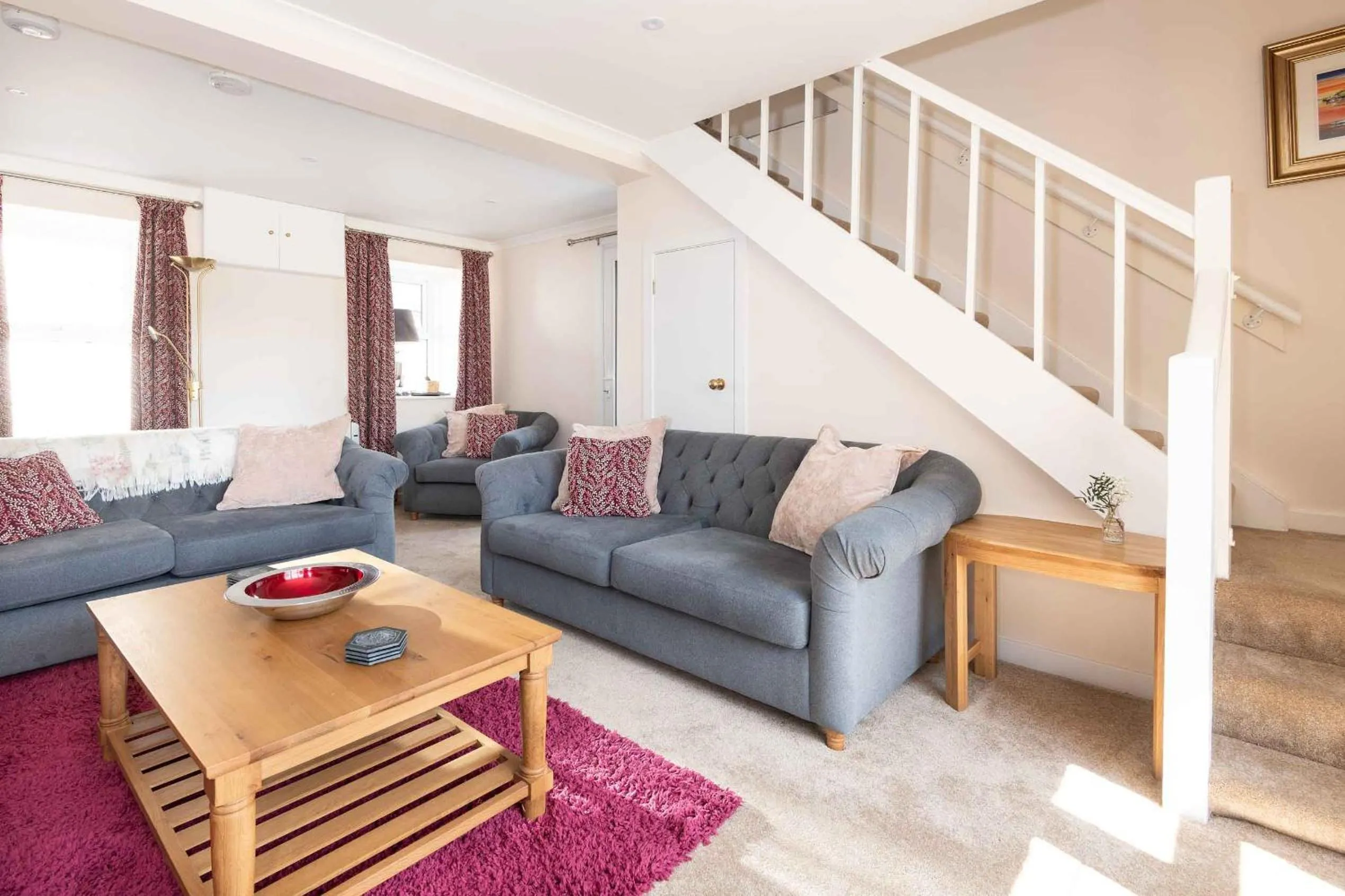 Living room in Melfort Village