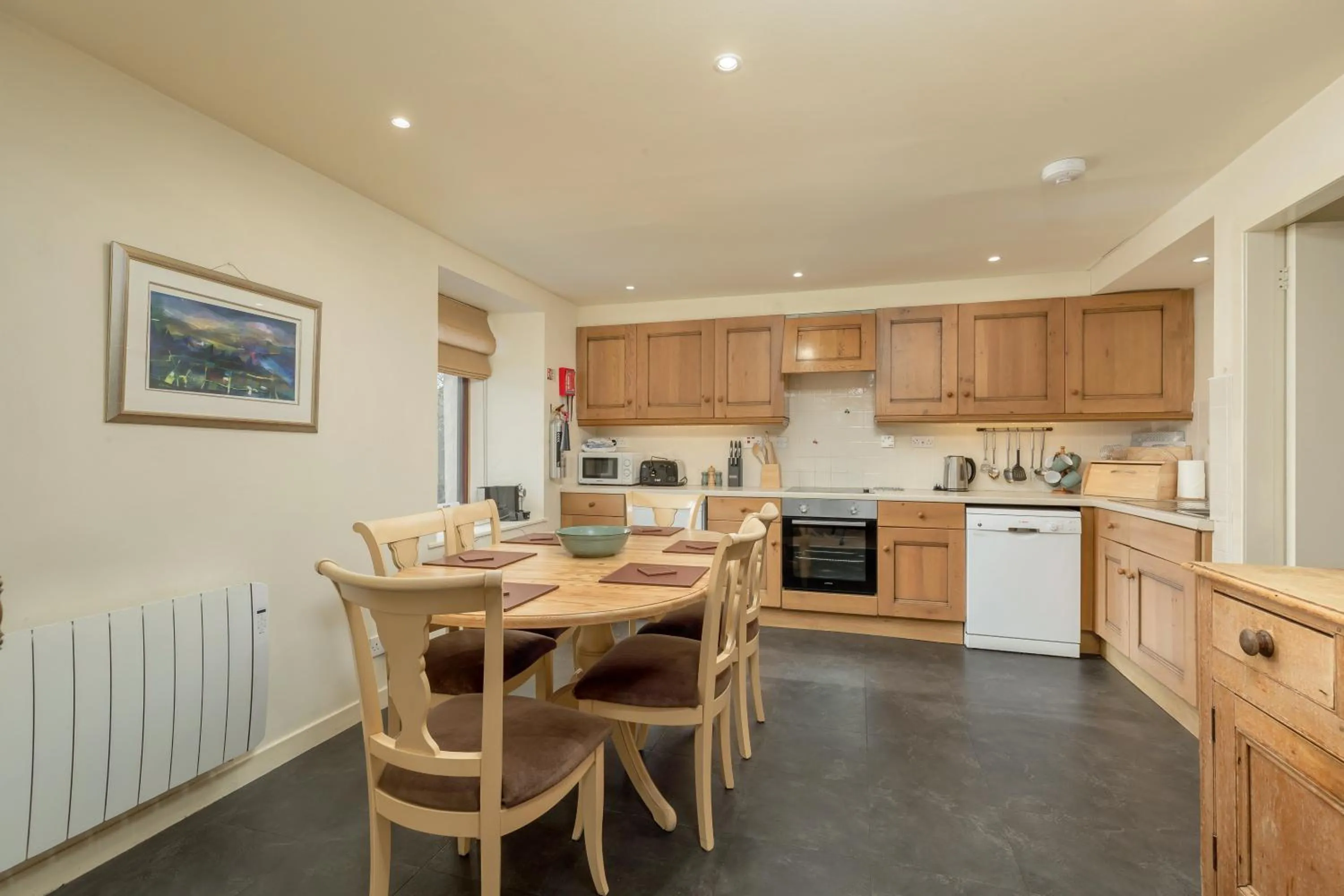 Dining area in Melfort Village