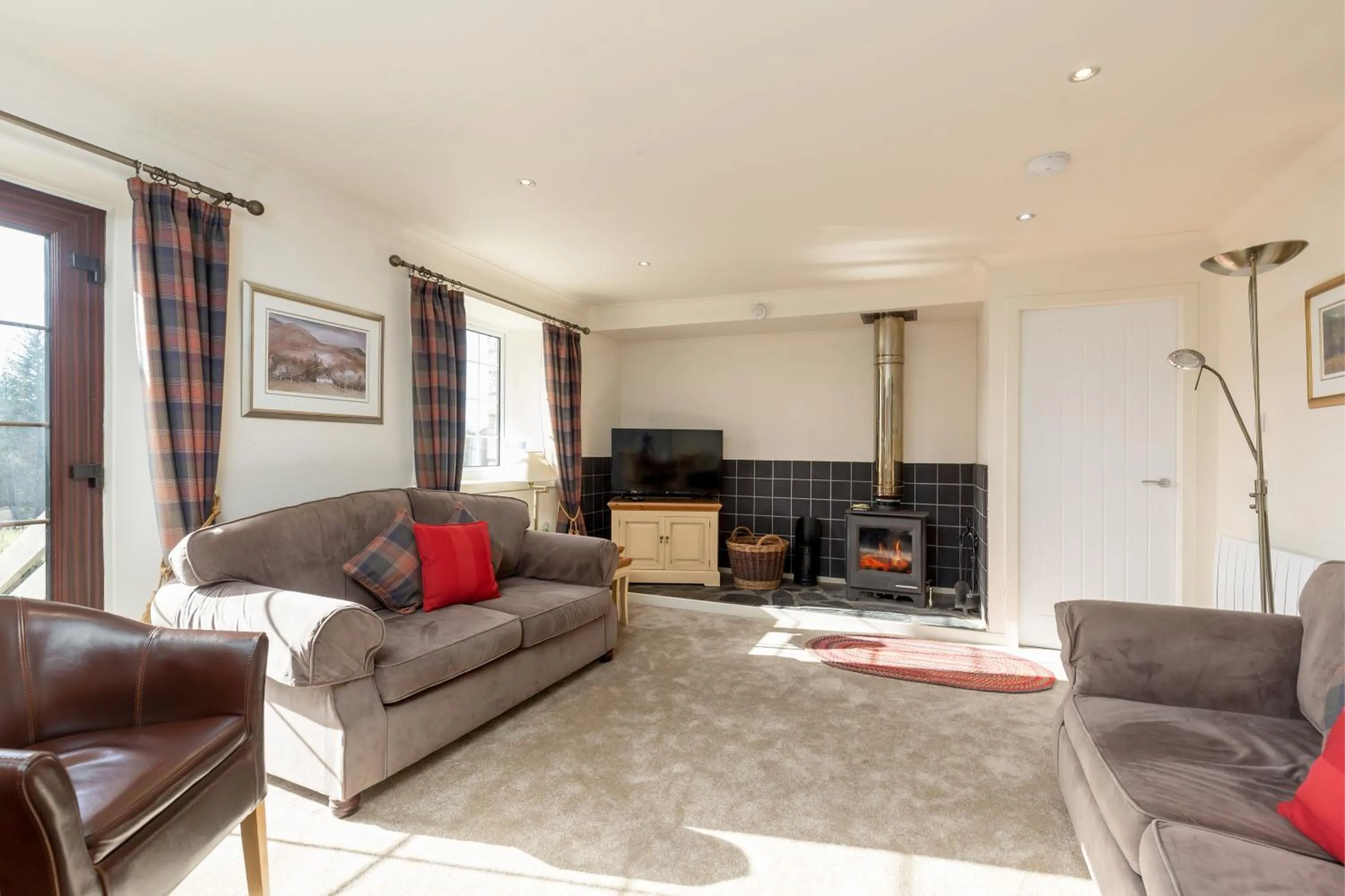 Living room in Melfort Village